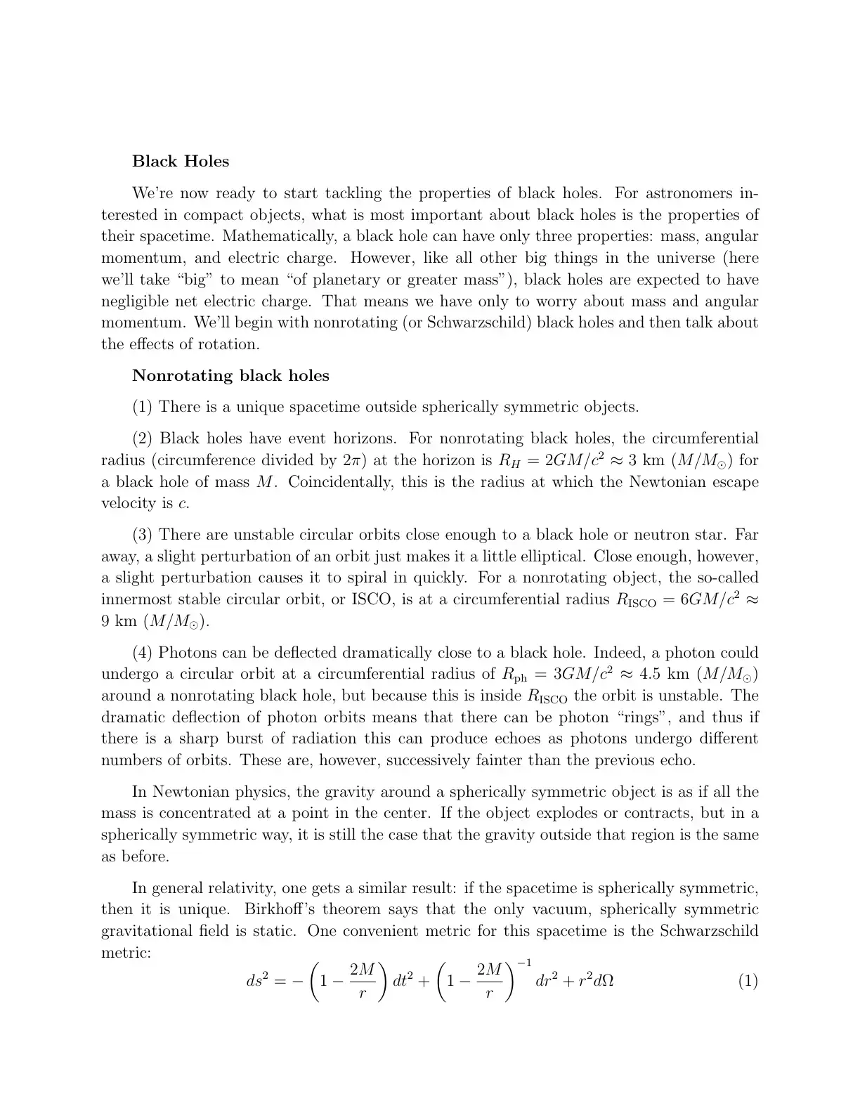 غلاف كتاب Black Holes
