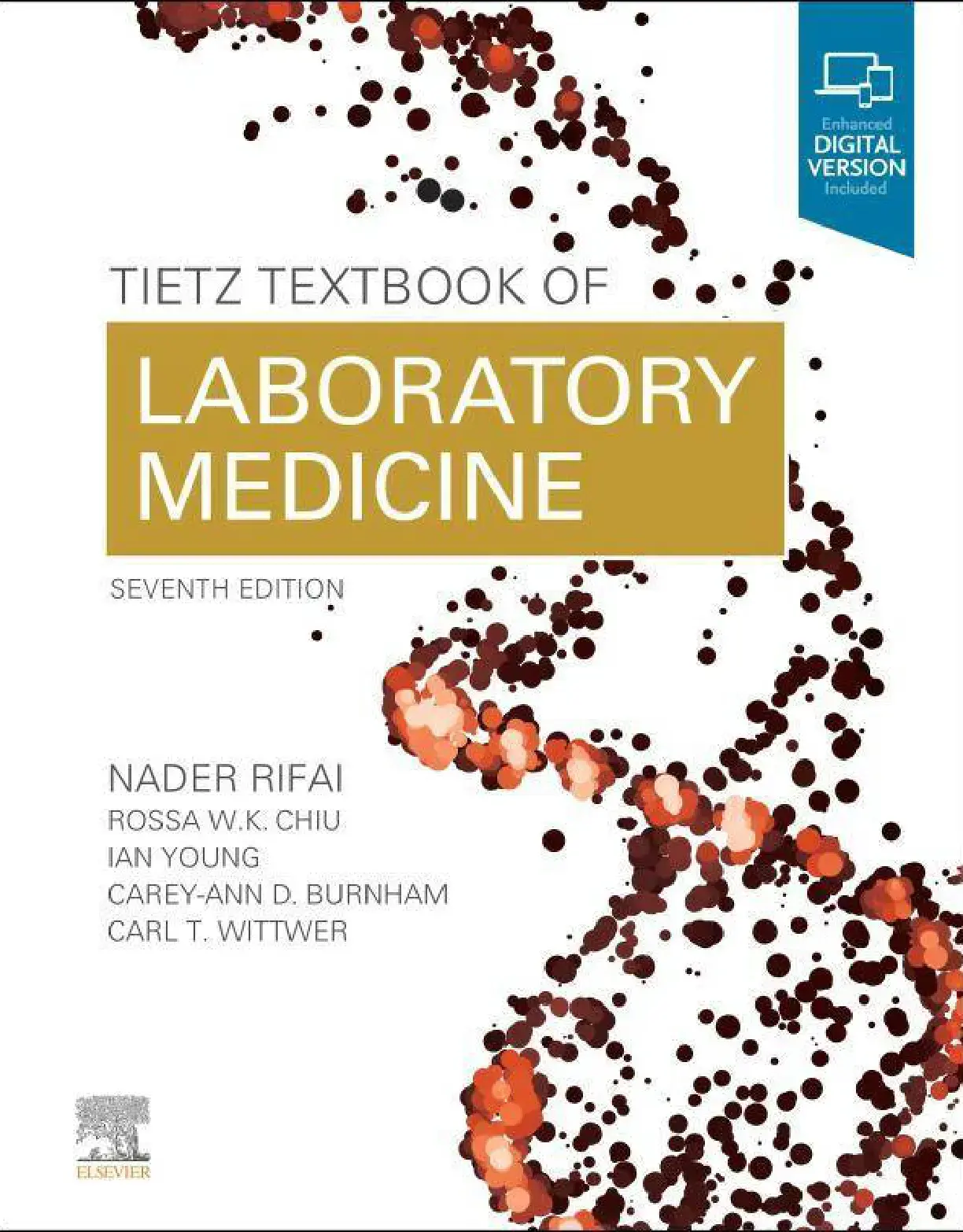 غلاف كتاب TIETZ TEXTBOOK OF LABORATORY MEDICINE