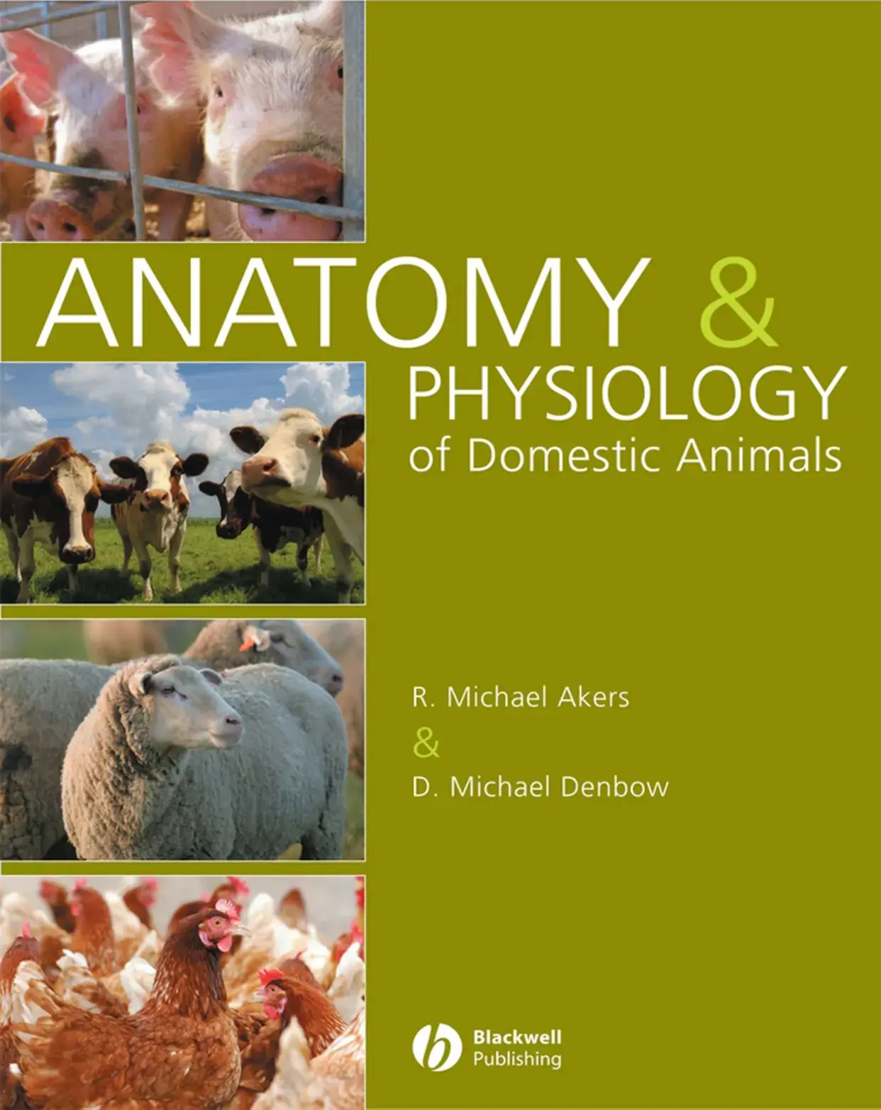 غلاف كتاب ANATOMY & PHYSIOLOGY of Domestic Animals