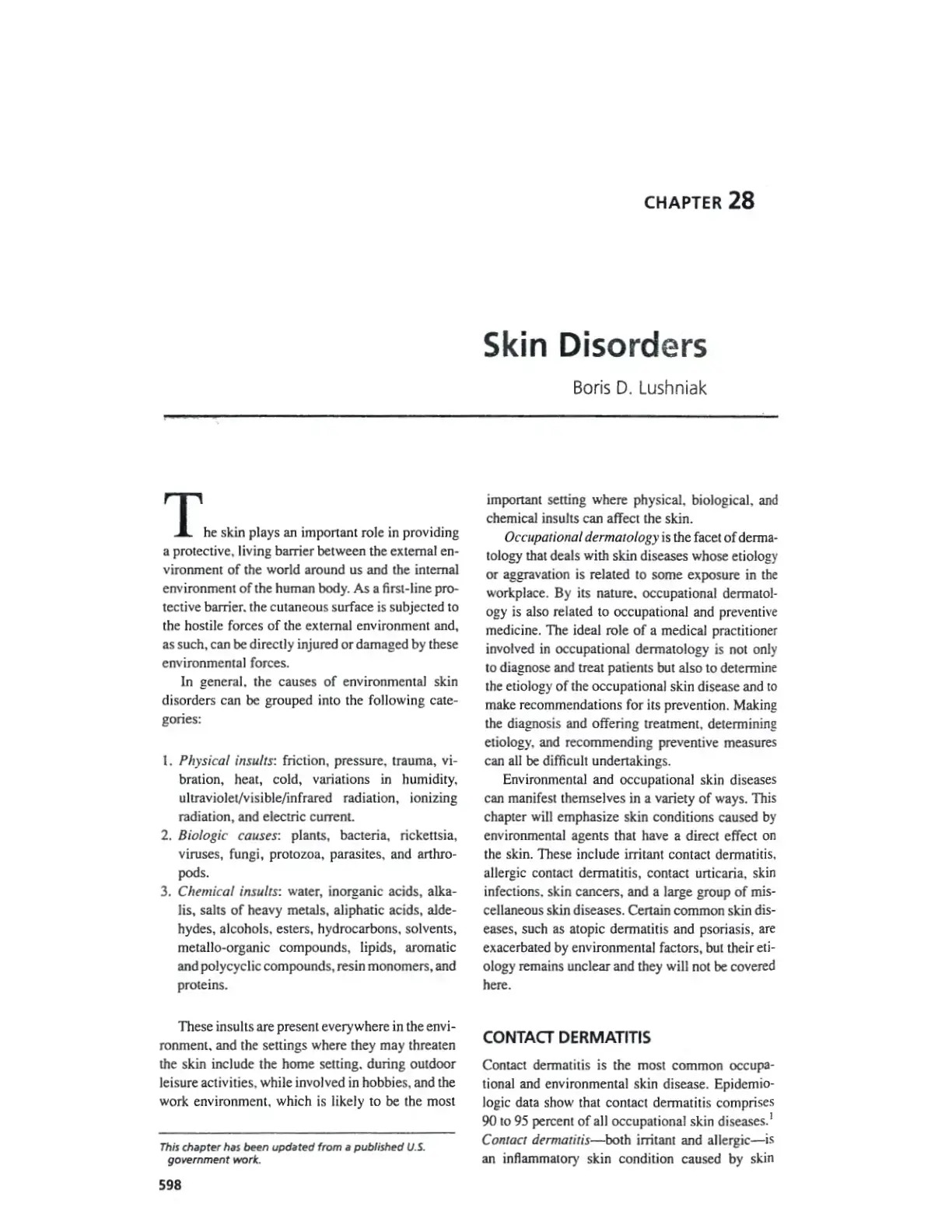 غلاف كتاب Chapter 28: Skin Disorders