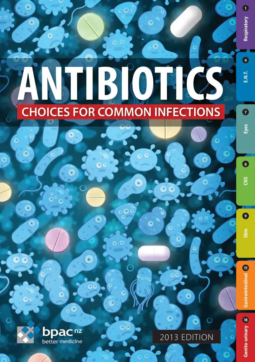 غلاف كتاب ANTIBIOTICS CHOICES FOR COMMON INFECTIONS