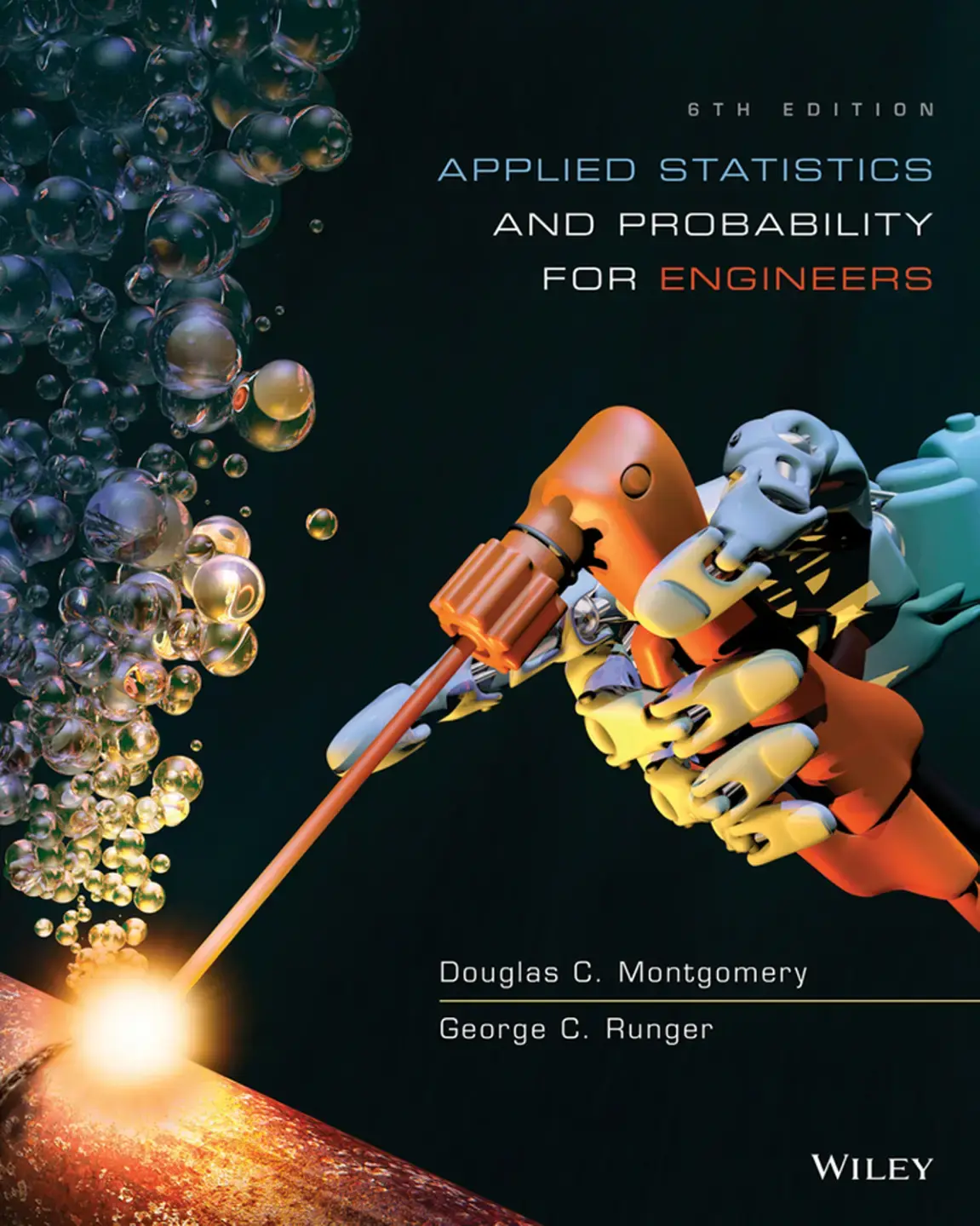 غلاف كتاب APPLIED STATISTICS AND PROBABILITY FOR ENGINEERS