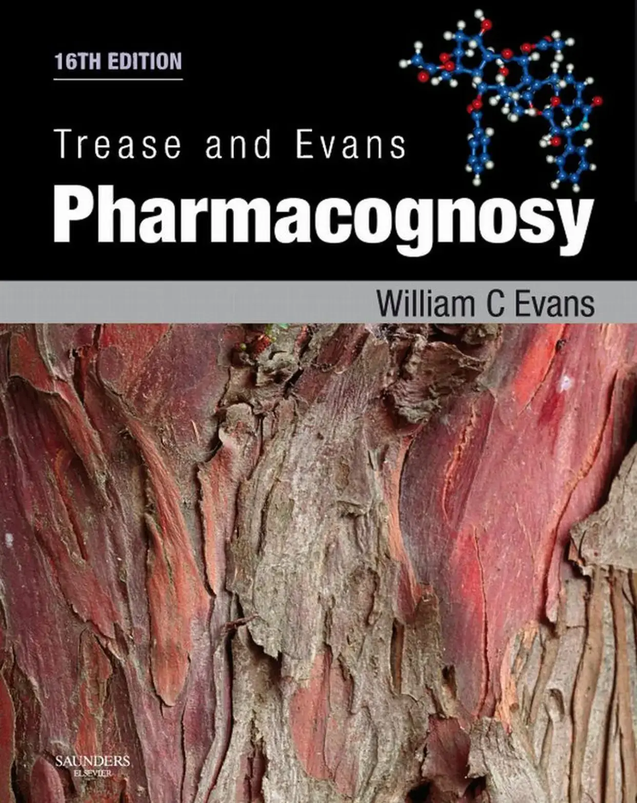غلاف كتاب Trease and Evans Pharmacognosy