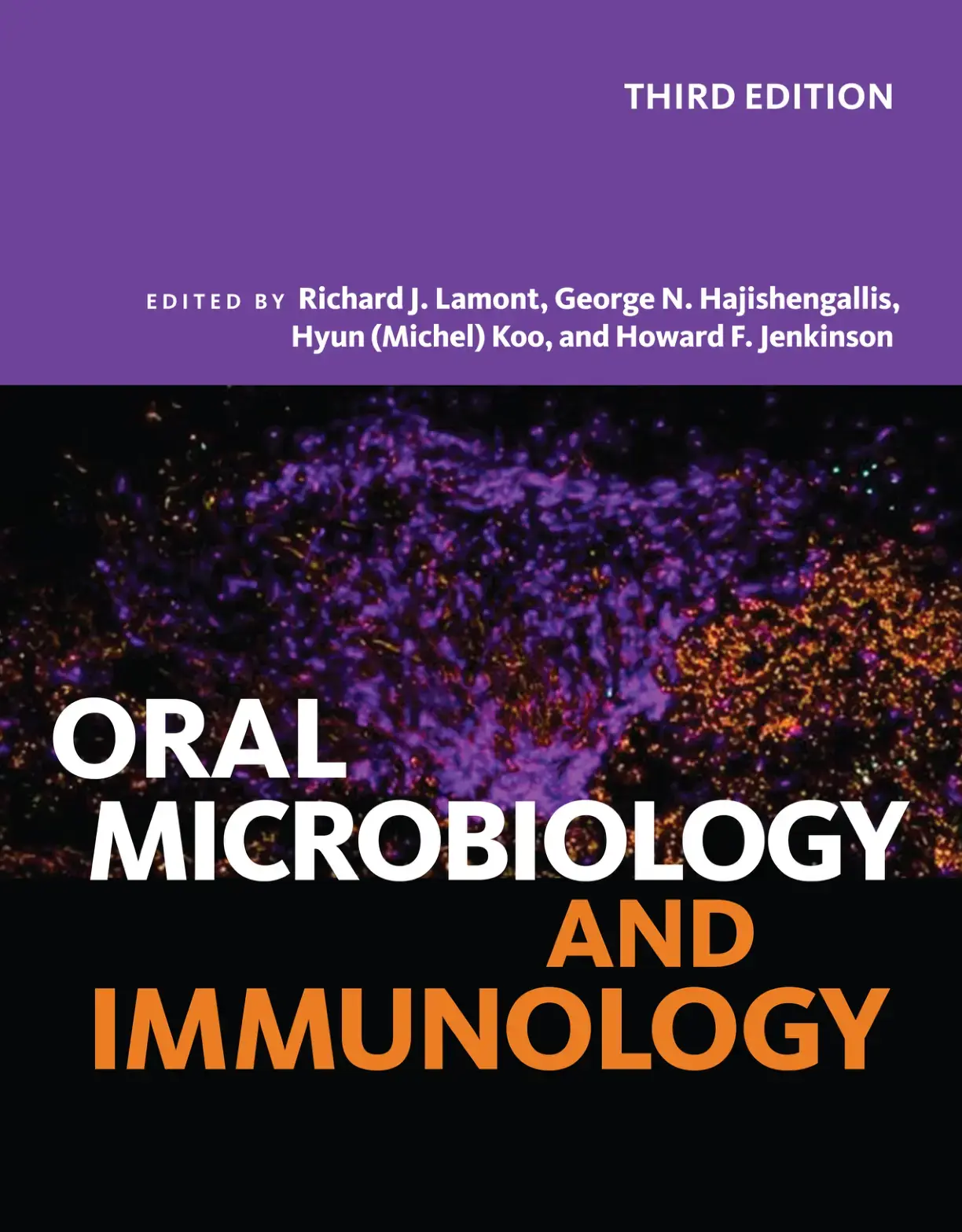 غلاف كتاب ORAL MICROBIOLOGY AND IMMUNOLOGY
