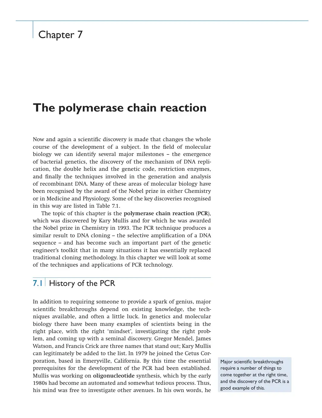 غلاف كتاب The polymerase chain reaction