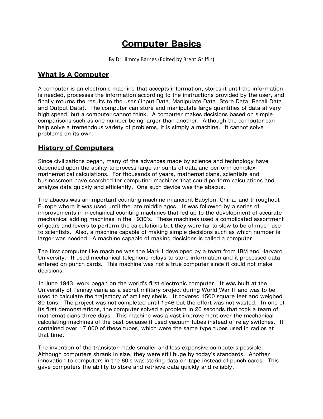 غلاف كتاب What is a Computer