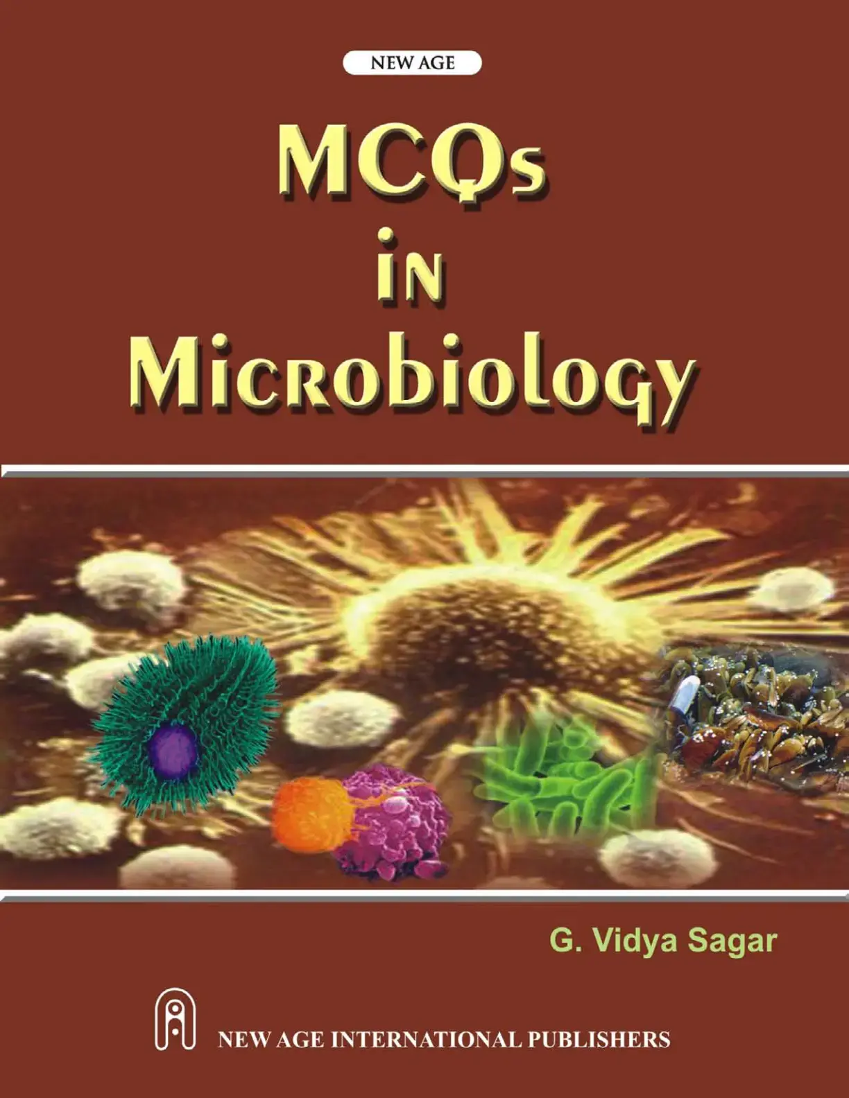 غلاف كتاب MCQs IN Microbiology