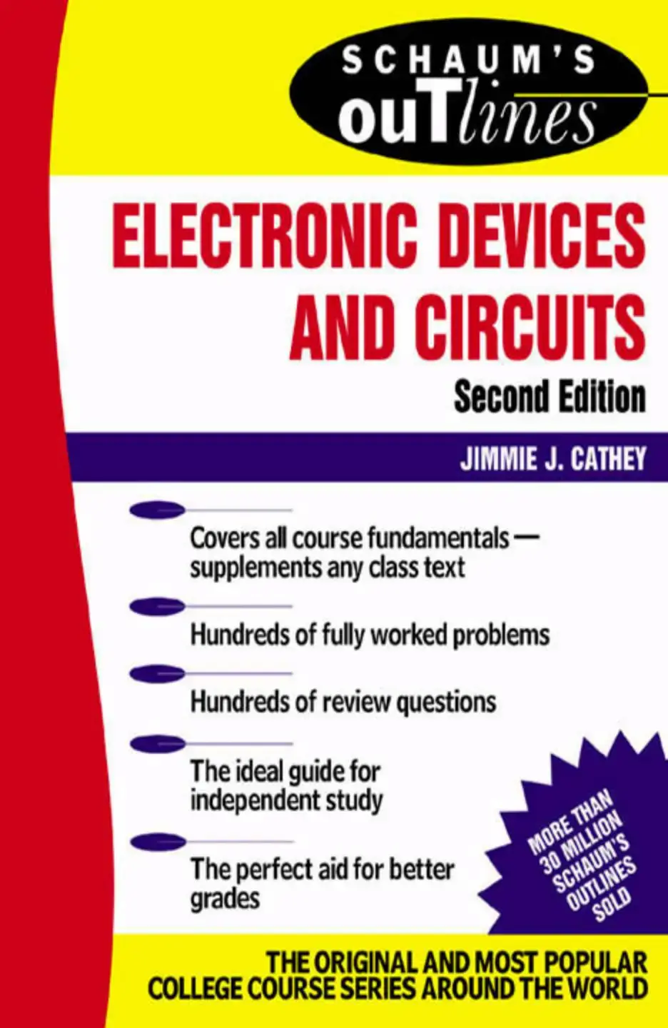 غلاف كتاب ELECTRONIC DEVICES AND CIRCUITS