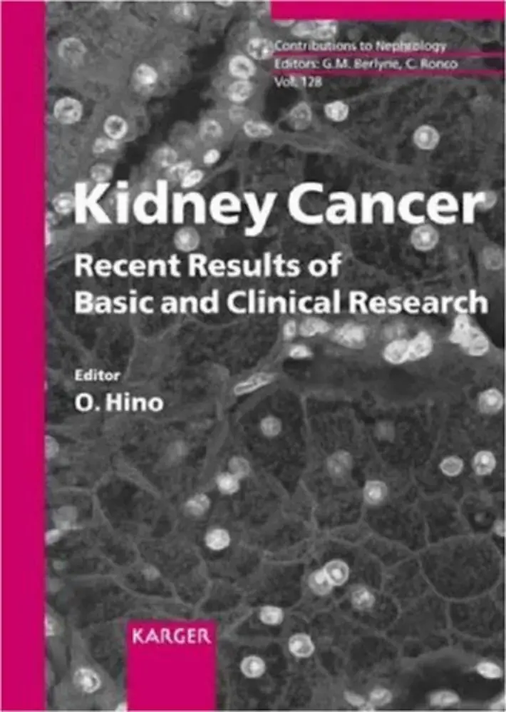 غلاف كتاب Contributions to Nephrology, Vol. 128: Kidney Cancer