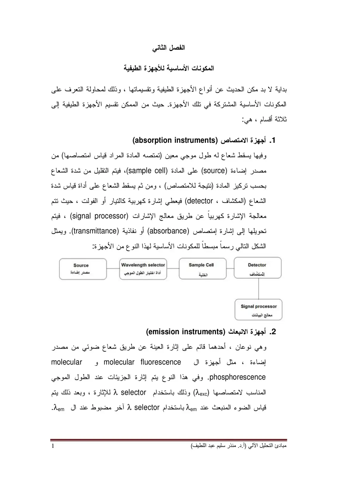 غلاف كتاب مبادئ التحليل الآلي
