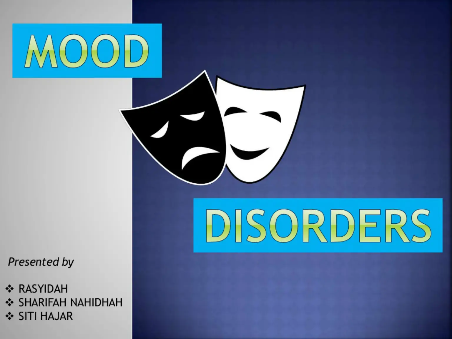 غلاف كتاب MOOD DISORDERS