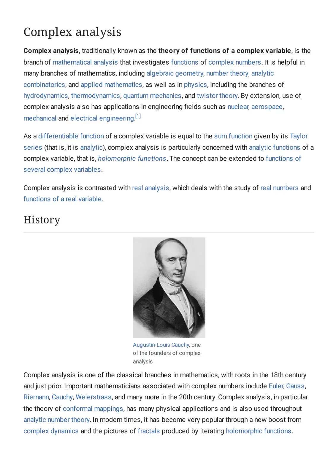 غلاف كتاب Complex Analysis