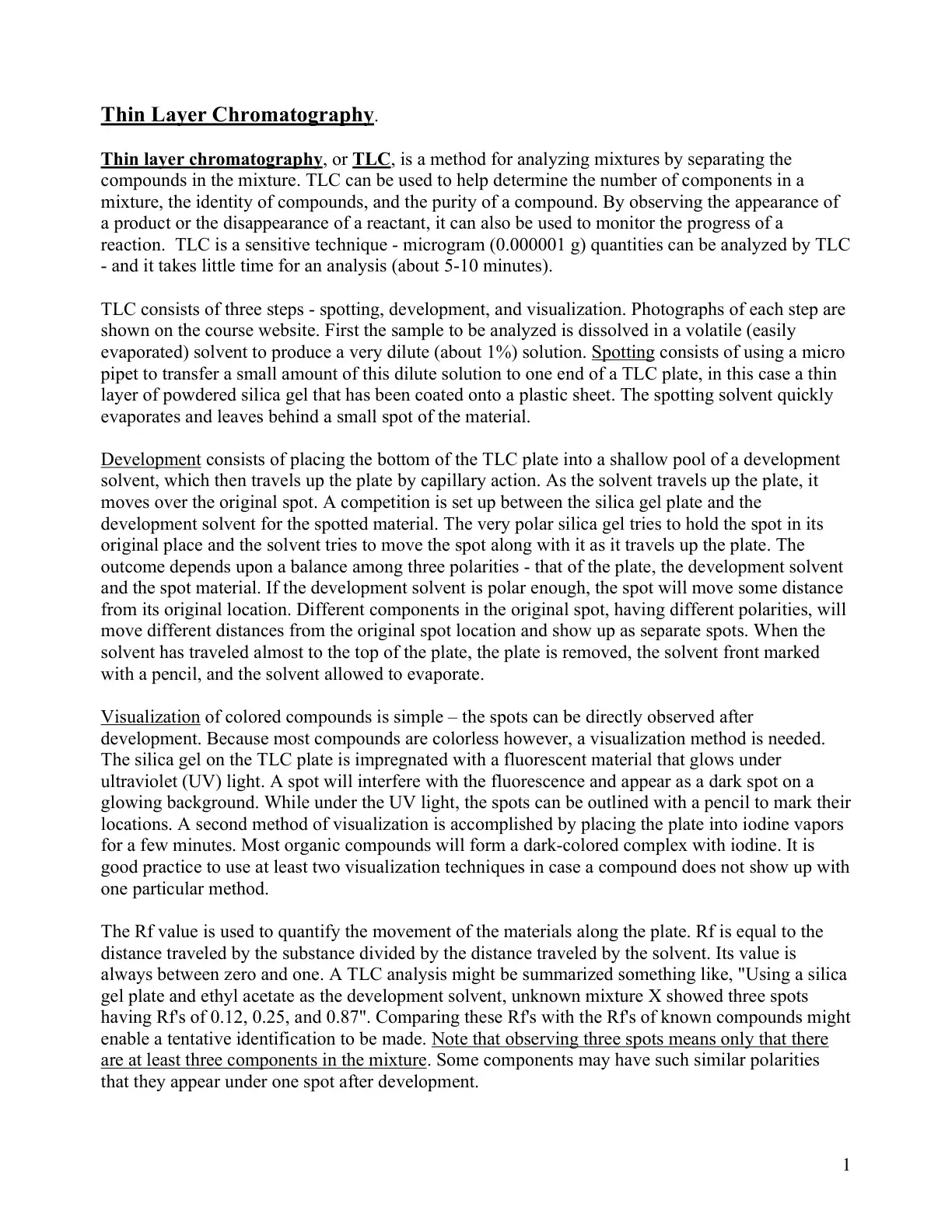 غلاف كتاب Thin Layer Chromatography