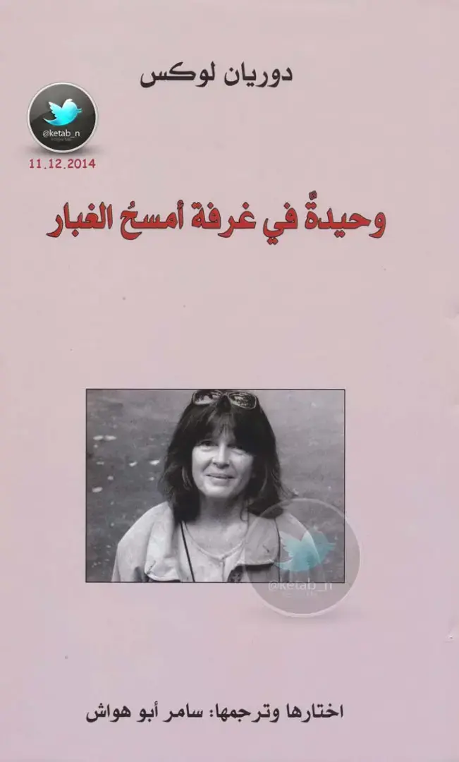غلاف كتاب وحيدة في غرفة امسح الغبار
