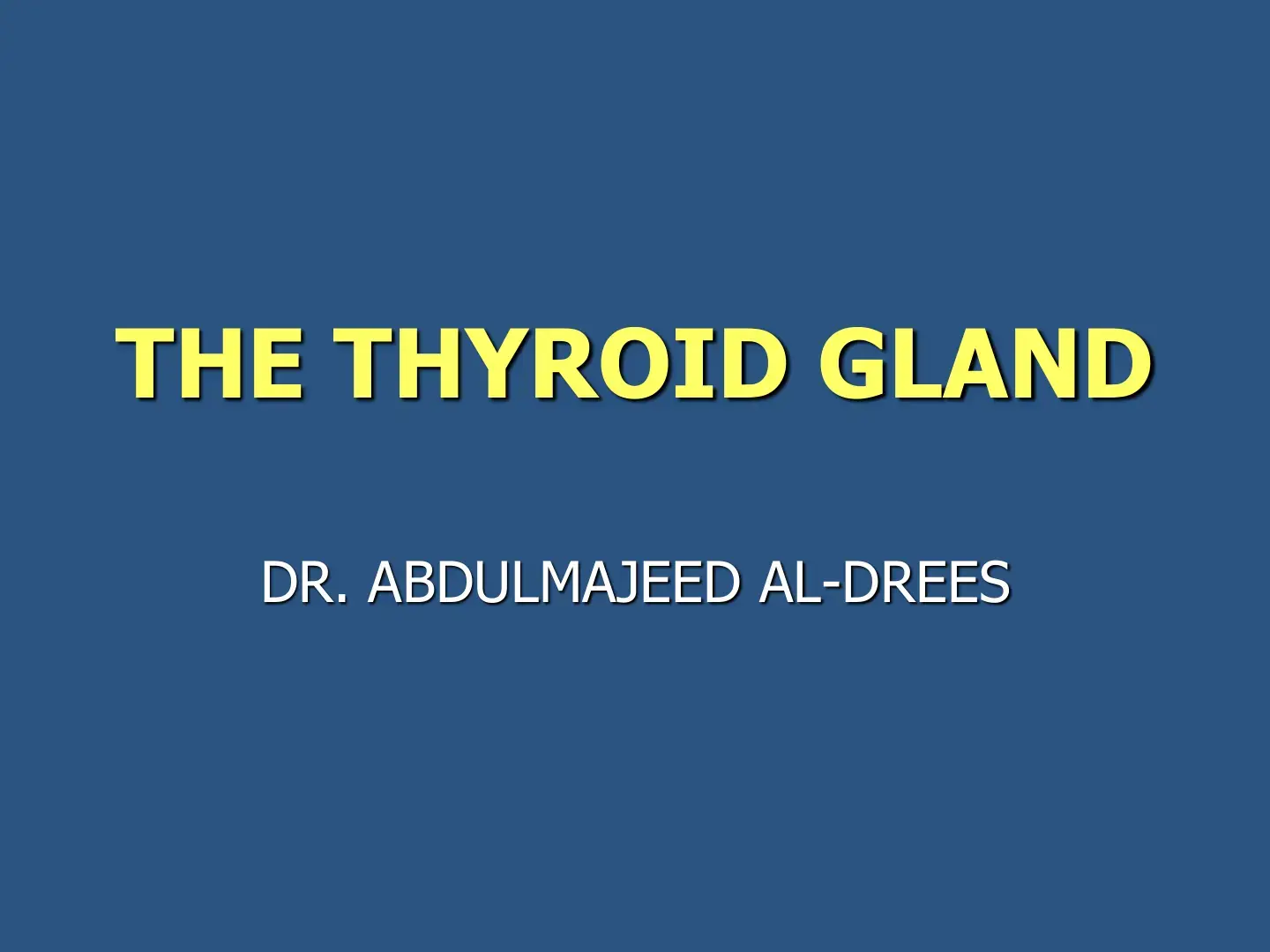 غلاف كتاب The Thyroid Gland
