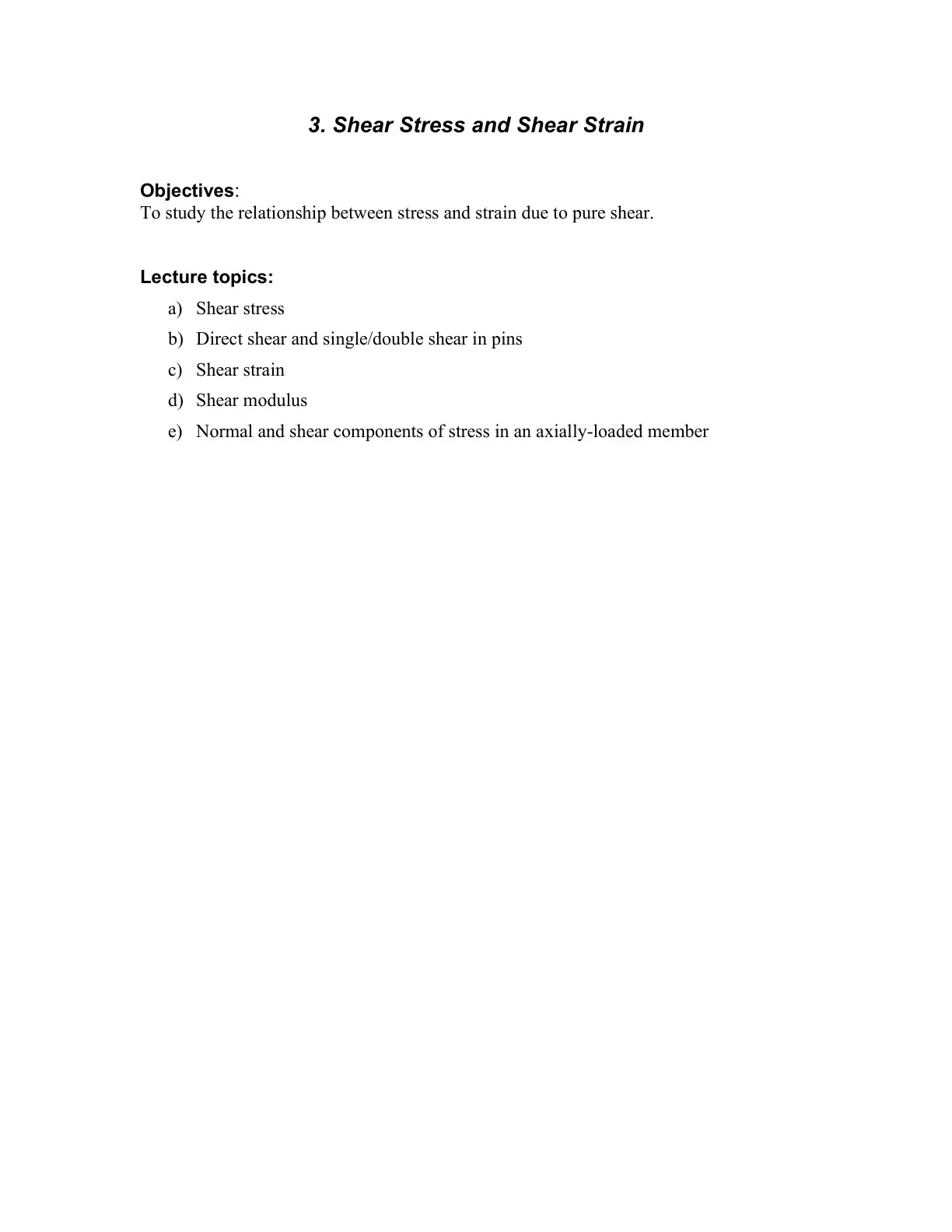 غلاف كتاب 3. Shear Stress and Shear Strain