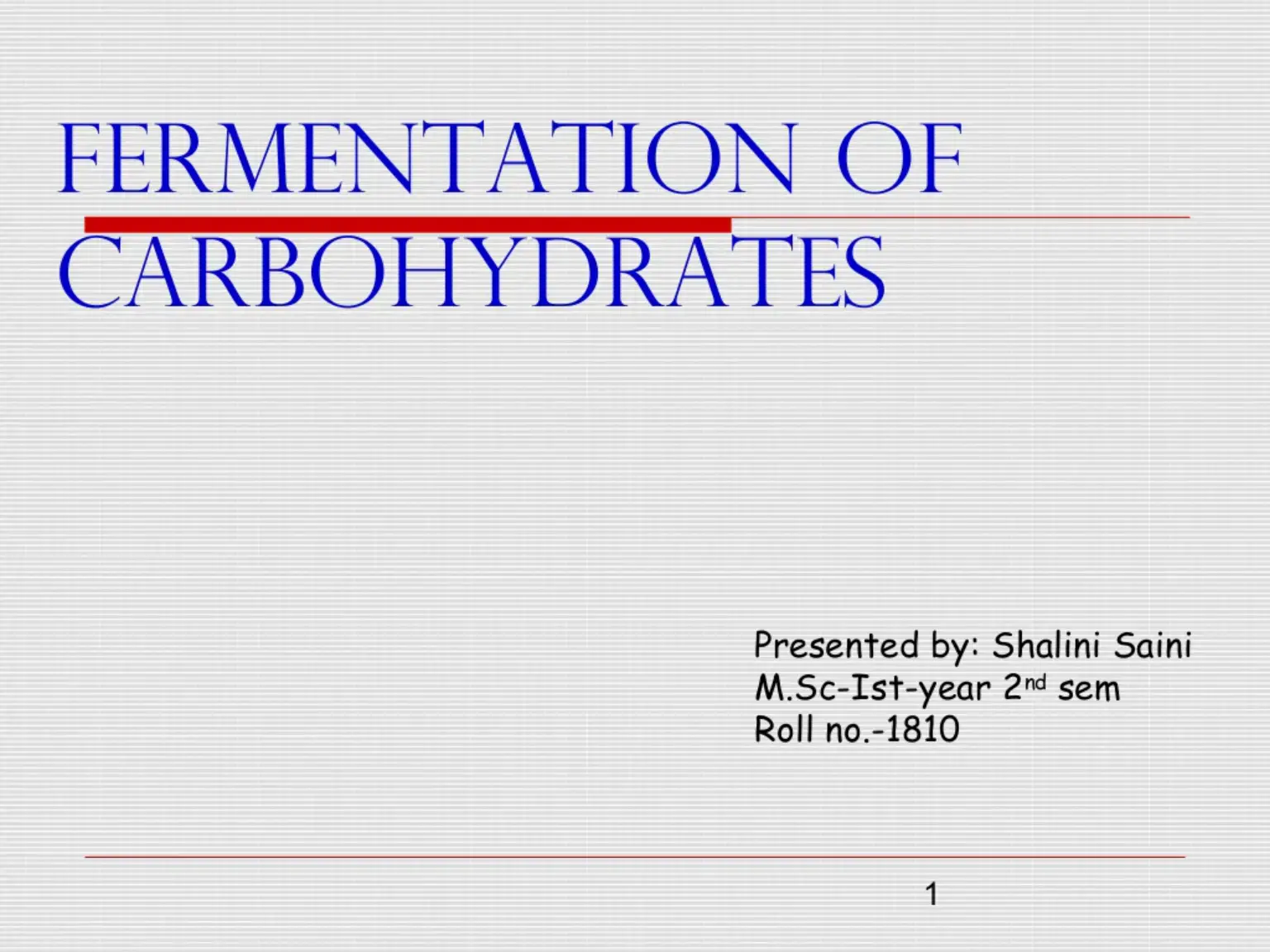 غلاف كتاب FERMENTATION OF CARBOHYDRATES