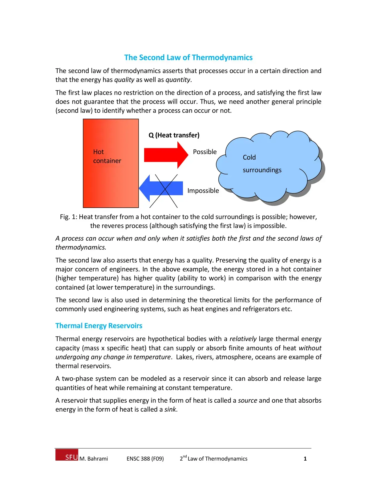 غلاف كتاب The Second Law of Thermodynamics
