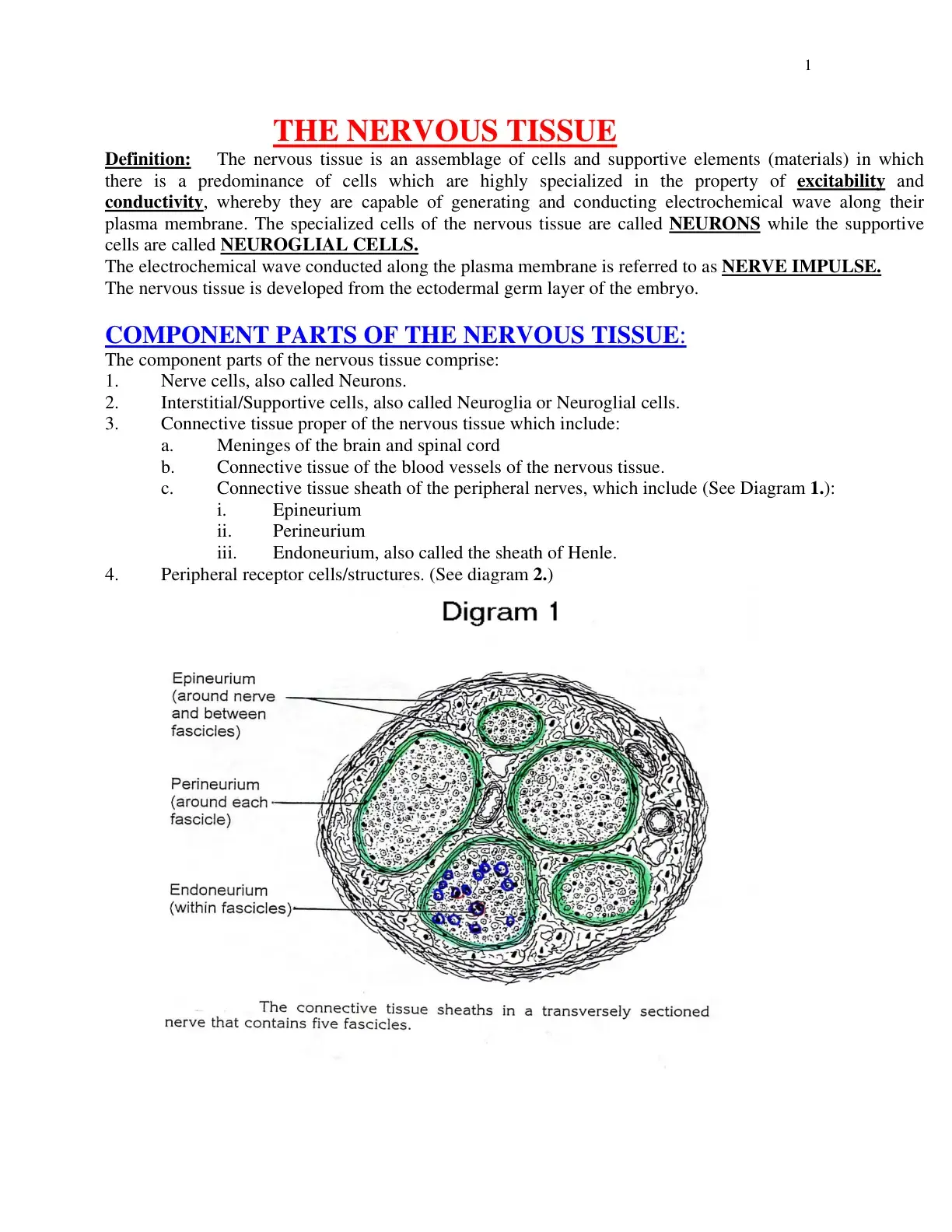 غلاف كتاب The Nervous Tissue
