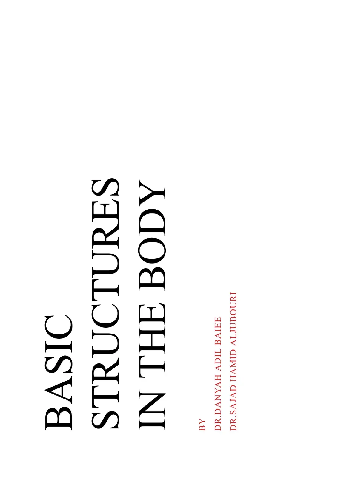 غلاف كتاب Basic Structures in the Body