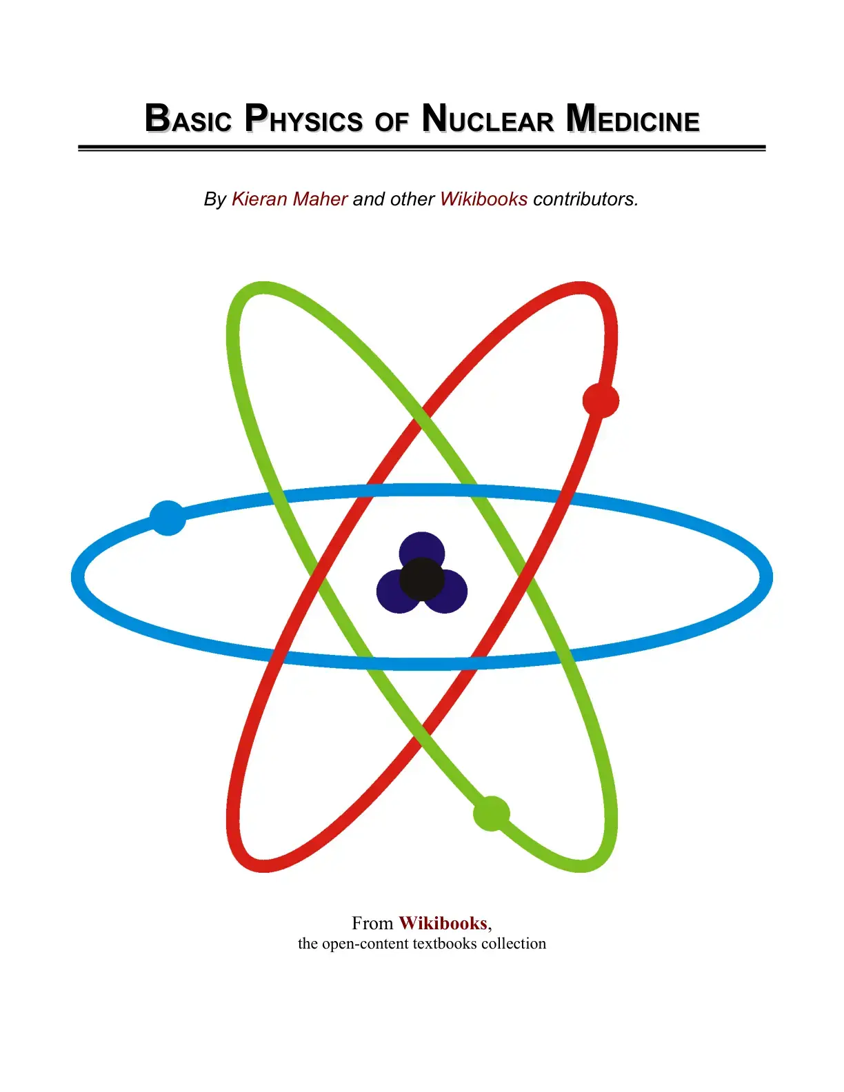 غلاف كتاب Basic Physics of Nuclear Medicine