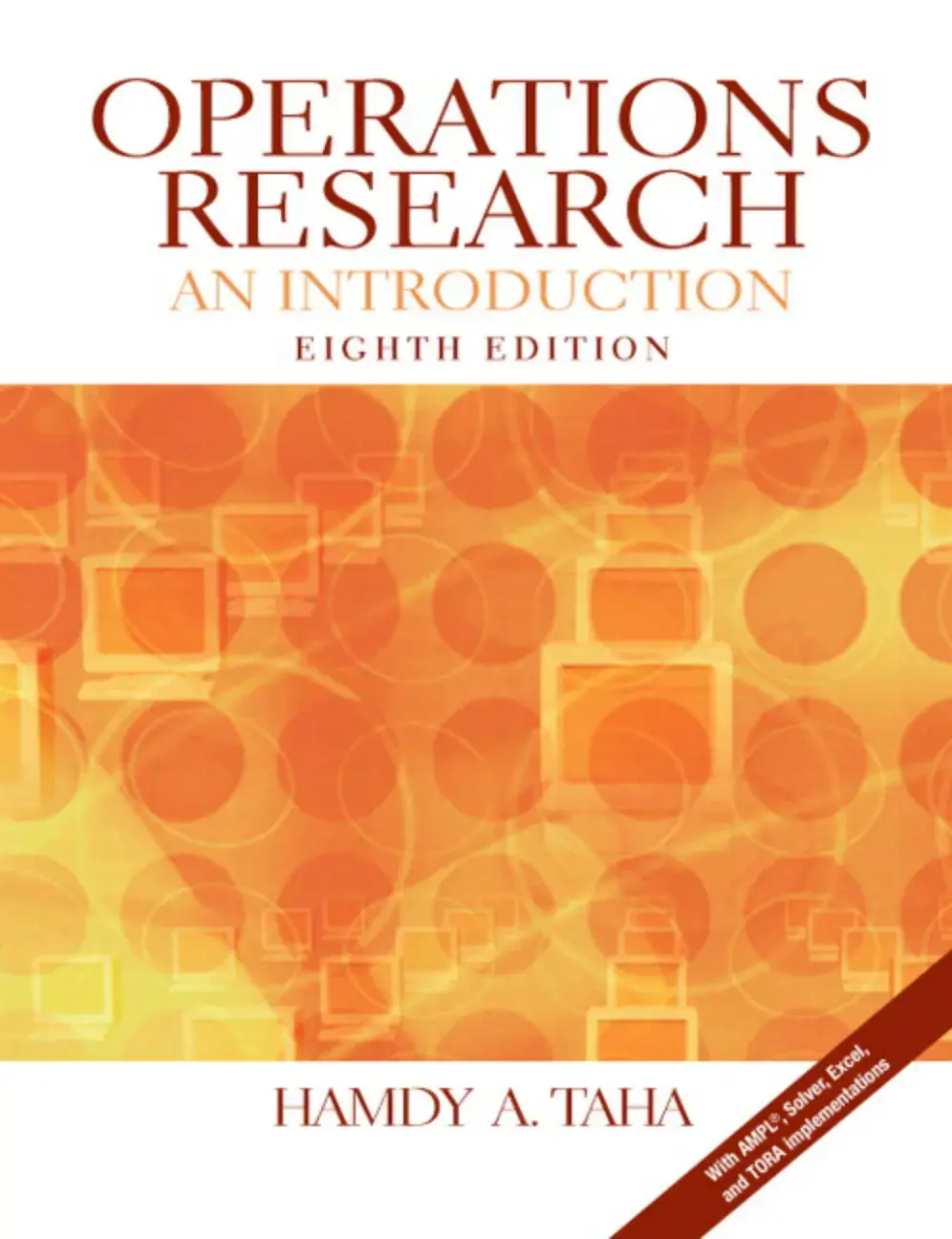 غلاف كتاب OPERATIONS RESEARCH AN INTRODUCTION