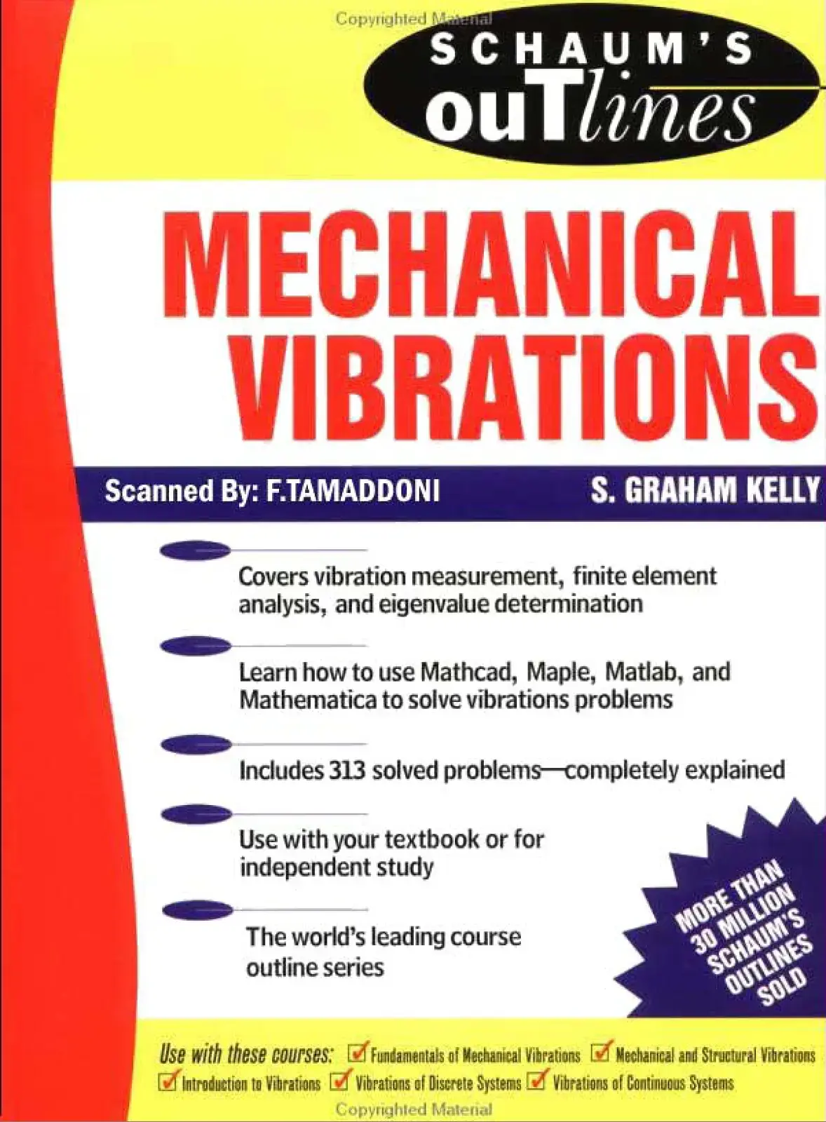 غلاف كتاب MECHANICAL VIBRATIONS
