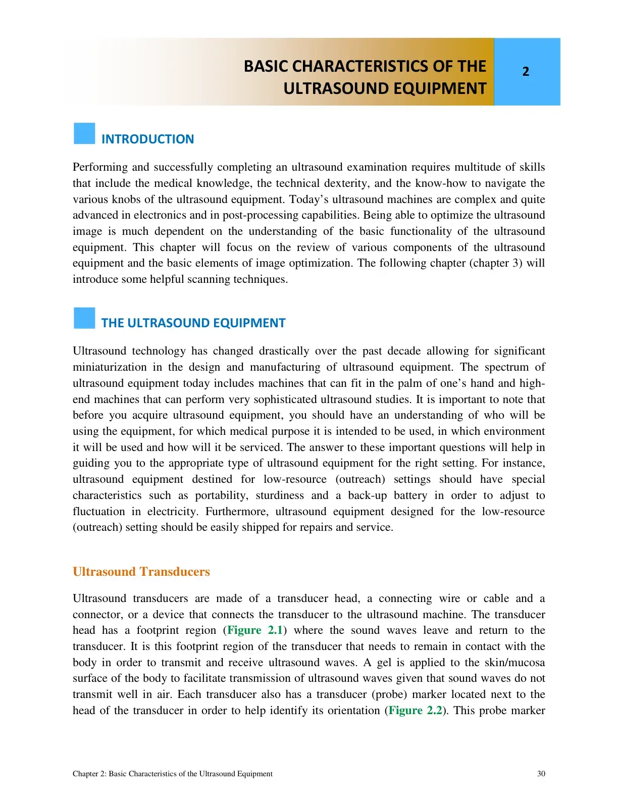 غلاف كتاب Basic Characteristics of the Ultrasound Equipment