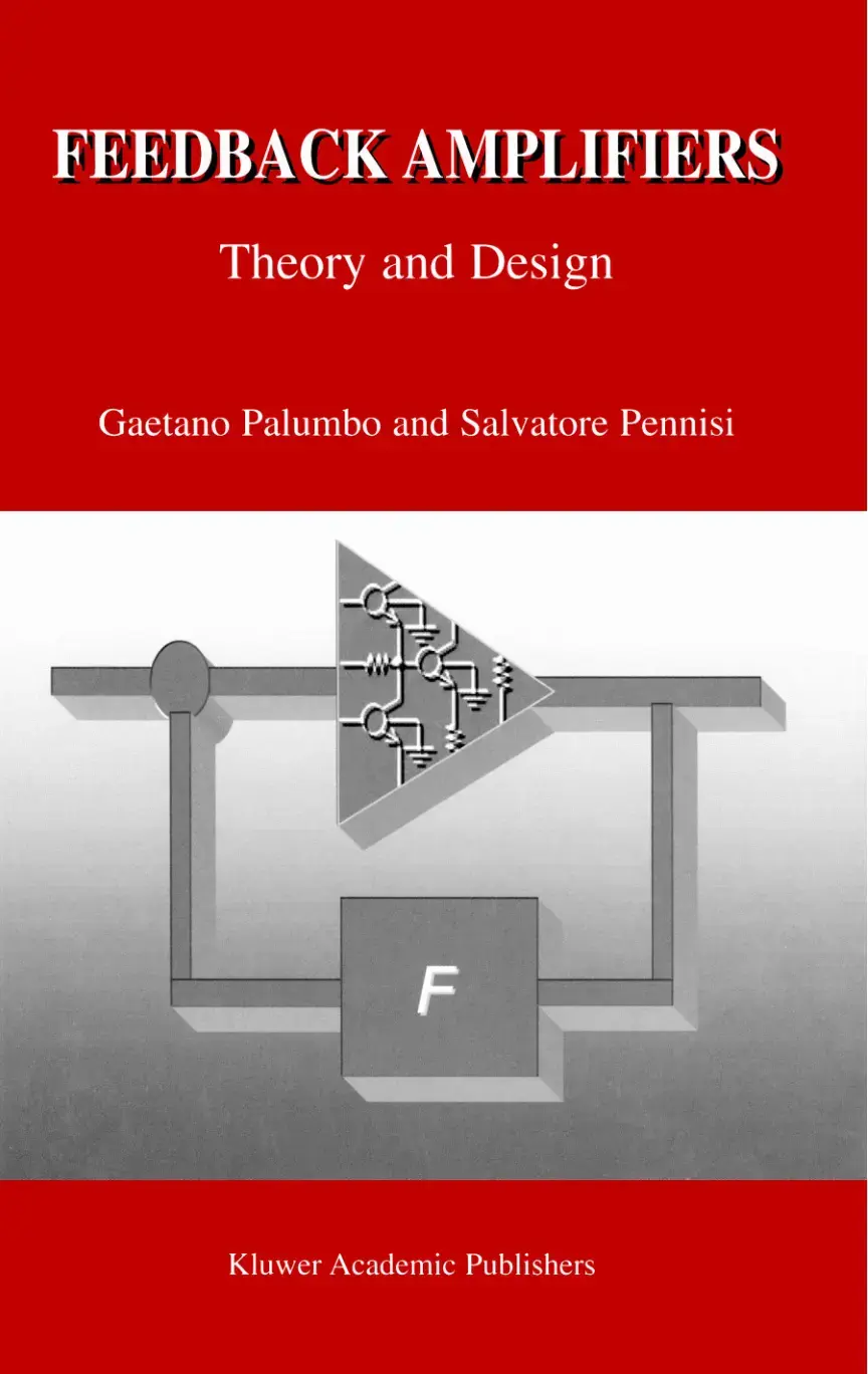 غلاف كتاب Feedback Amplifiers: Theory and Design