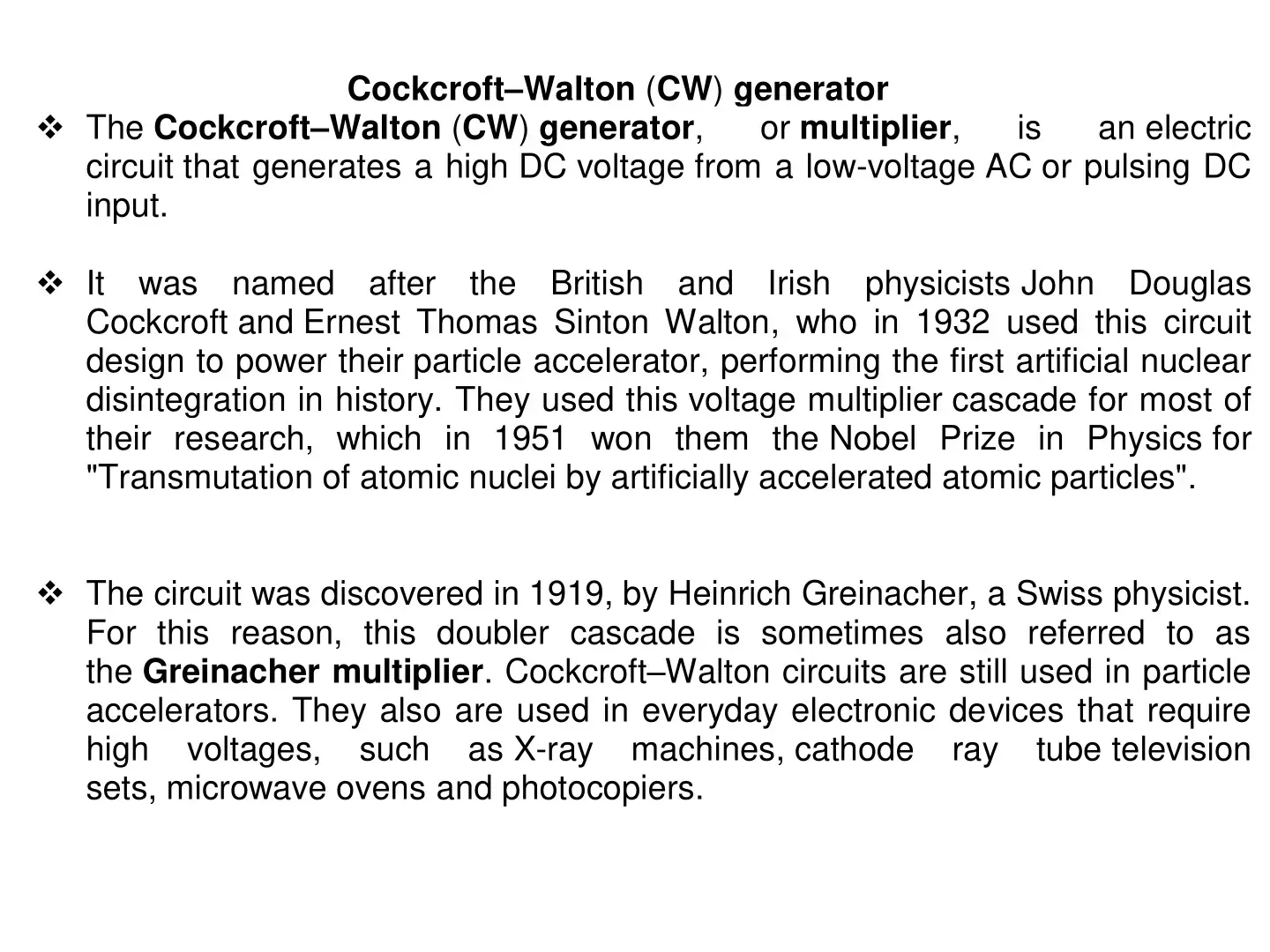 غلاف كتاب Cockcroft-Walton (CW) Generator
