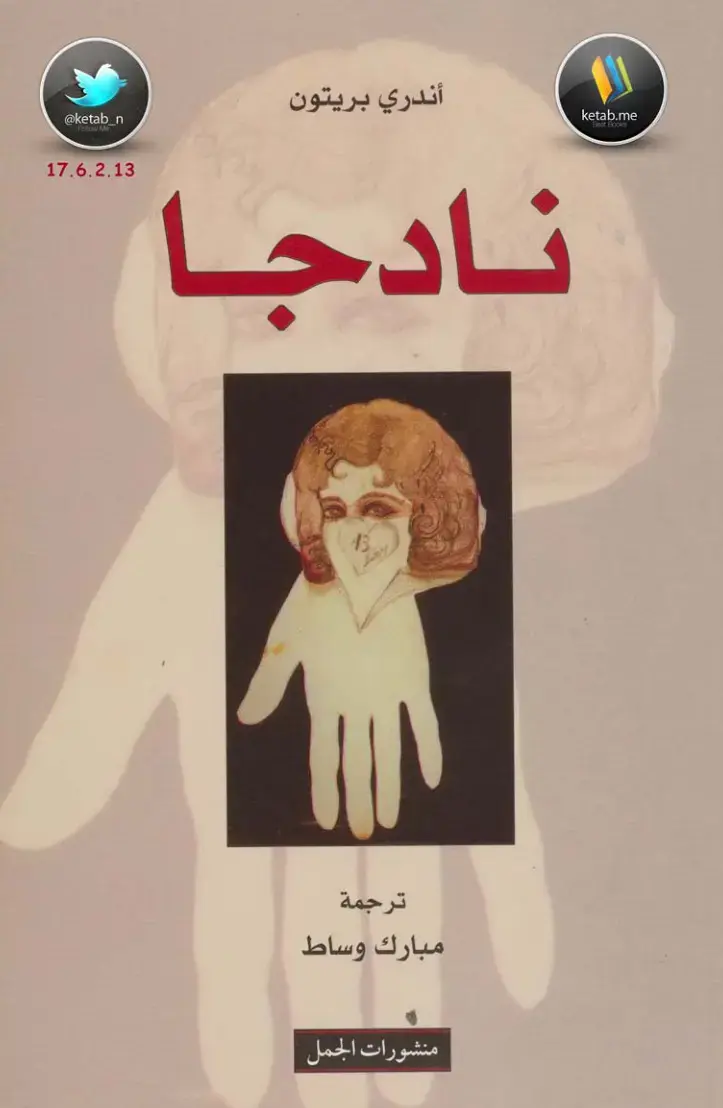 غلاف كتاب نادجا