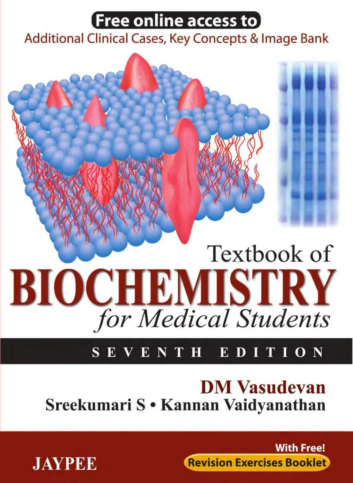 غلاف كتاب Textbook of BIOCHEMISTRY for Medical Students