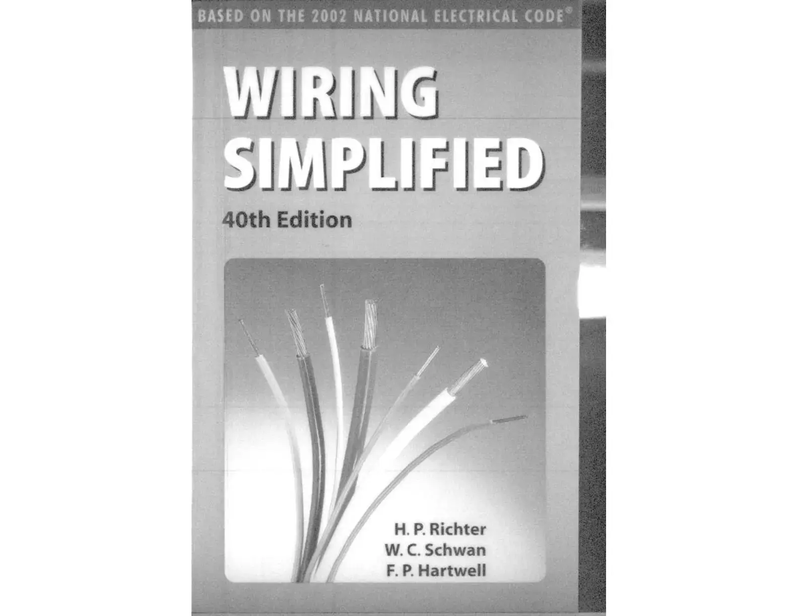 غلاف كتاب WIRING SIMPLIFIED, 40th Edition