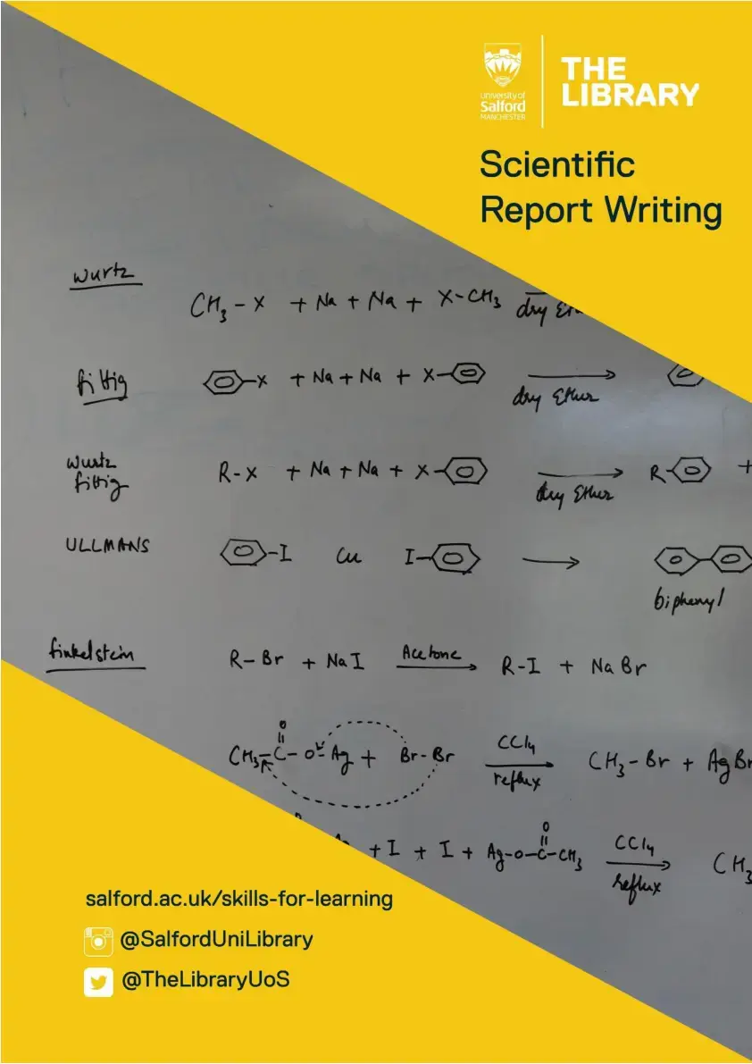 غلاف كتاب Scientific Report Writing