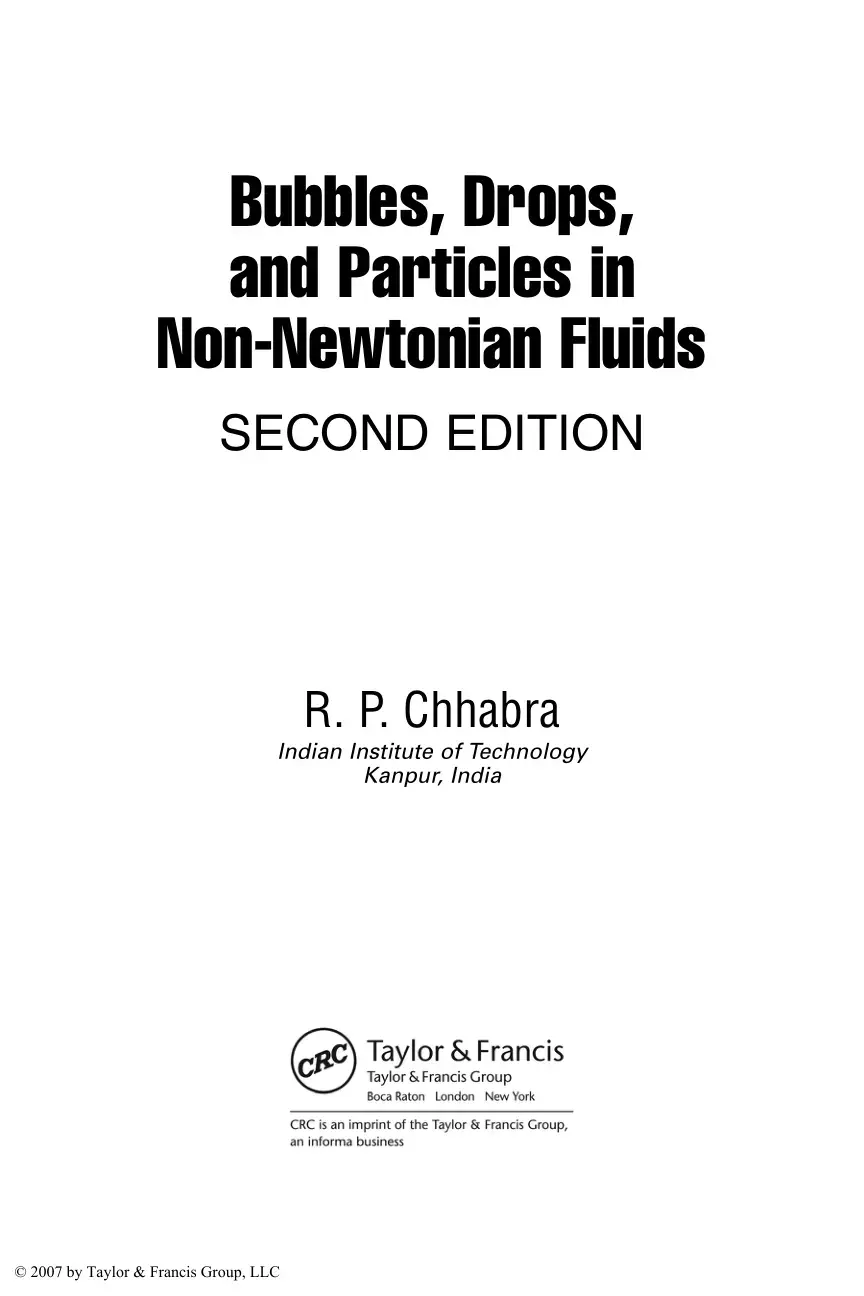 غلاف كتاب Bubbles, Drops, and Particles in Non-Newtonian Fluids