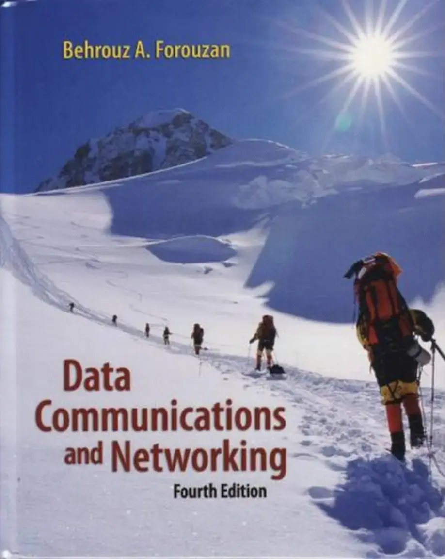 غلاف كتاب Data Communications and Networking