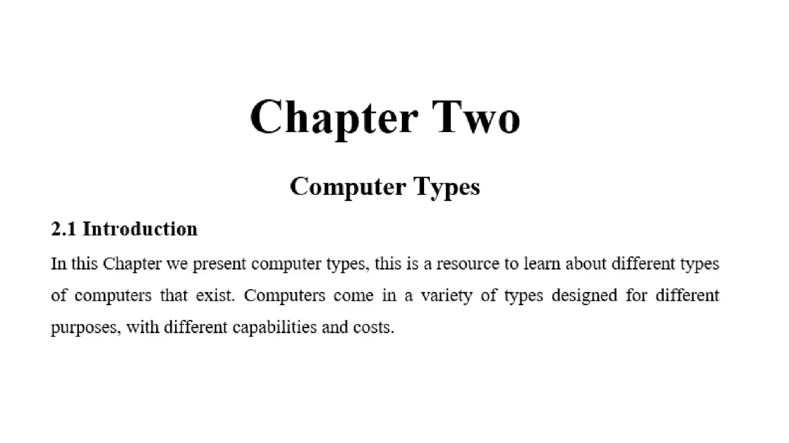 غلاف كتاب Computer Types