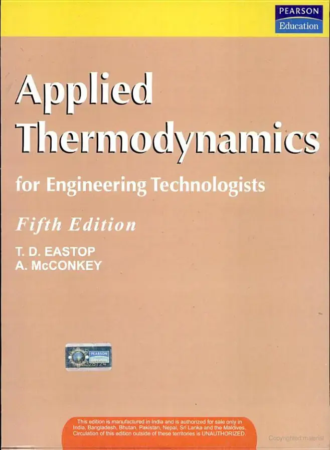 غلاف كتاب Applied Thermodynamics for Engineering Technologists