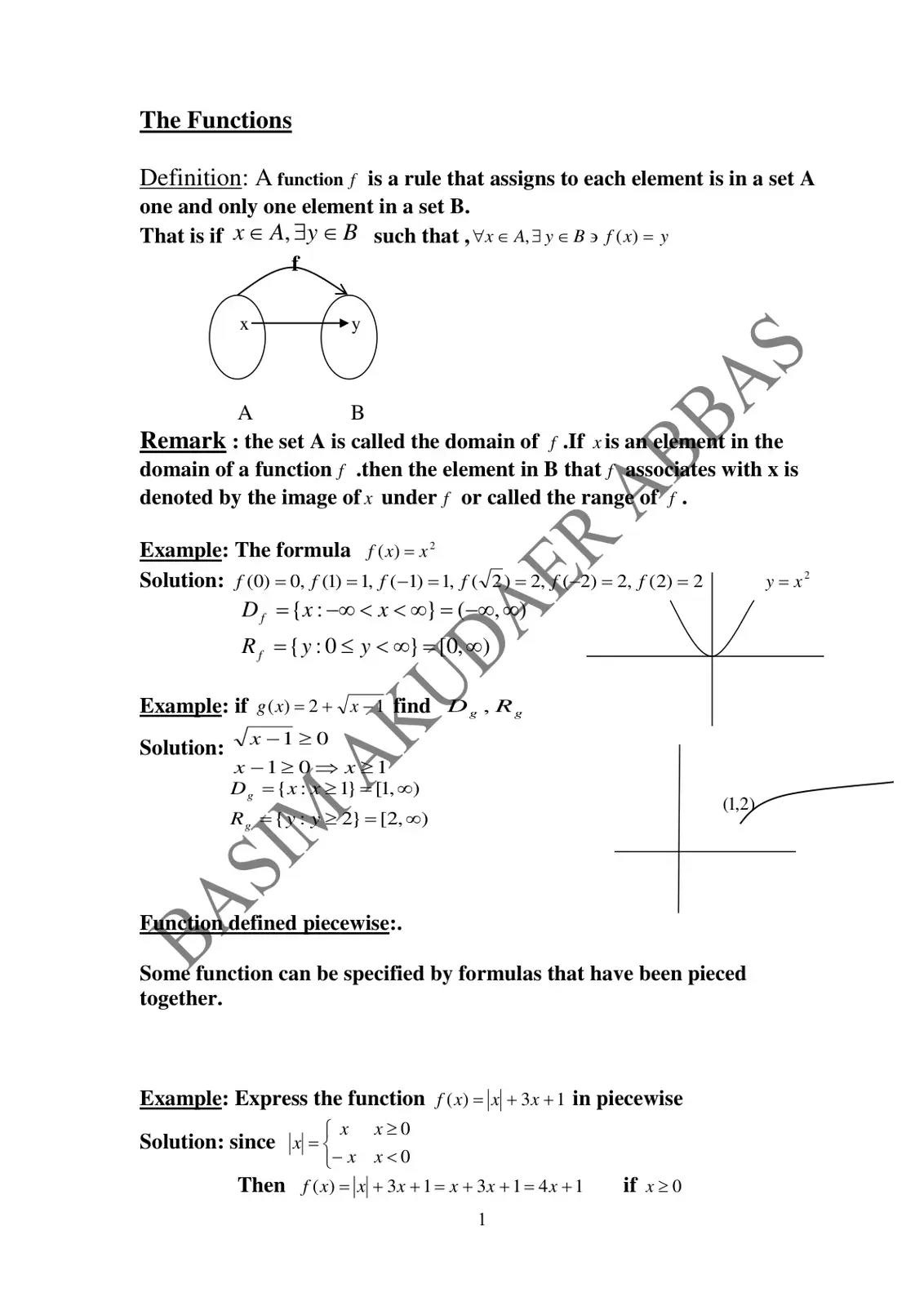 غلاف كتاب The Functions