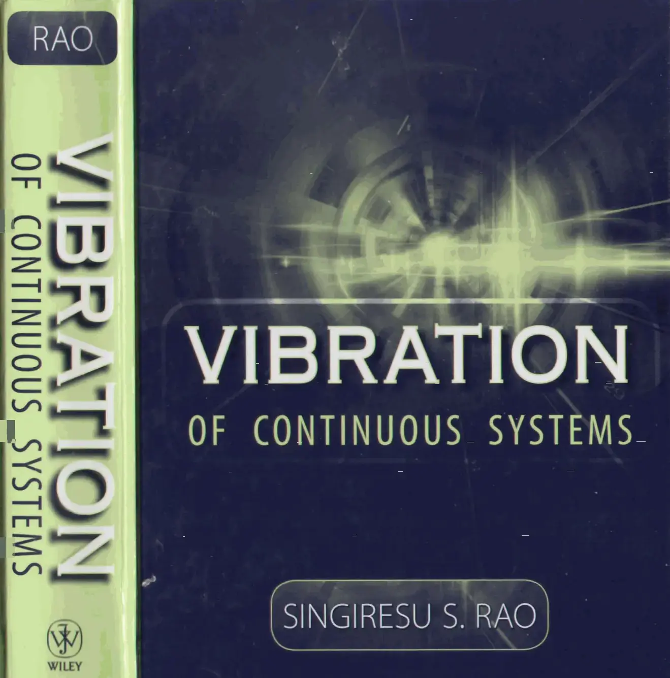 غلاف كتاب VIBRATION OF CONTINUOUS SYSTEMS