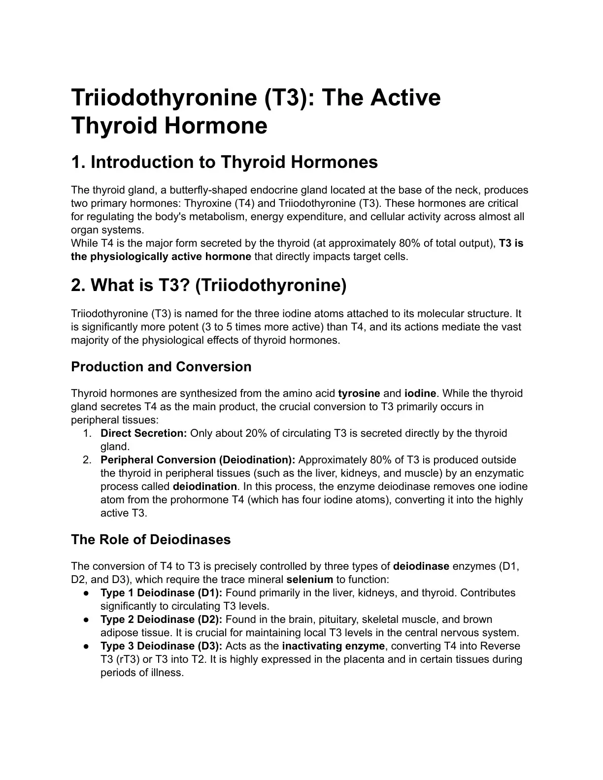 غلاف كتاب Triiodothyronine (T3): The Active Thyroid Hormone
