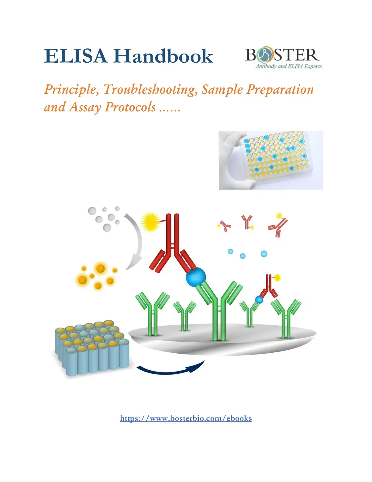 غلاف كتاب ELISA Handbook