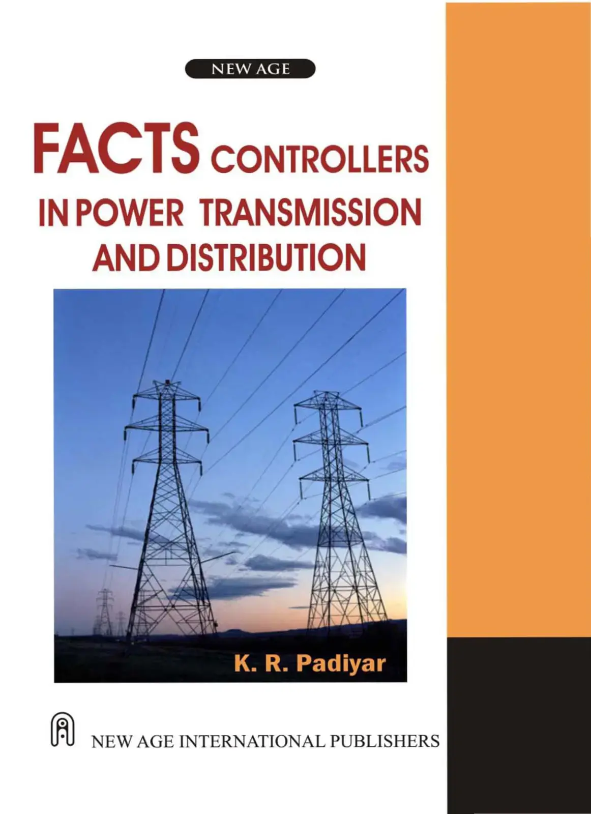 غلاف كتاب FACTS CONTROLLERS IN POWER TRANSMISSION AND DISTRIBUTION
