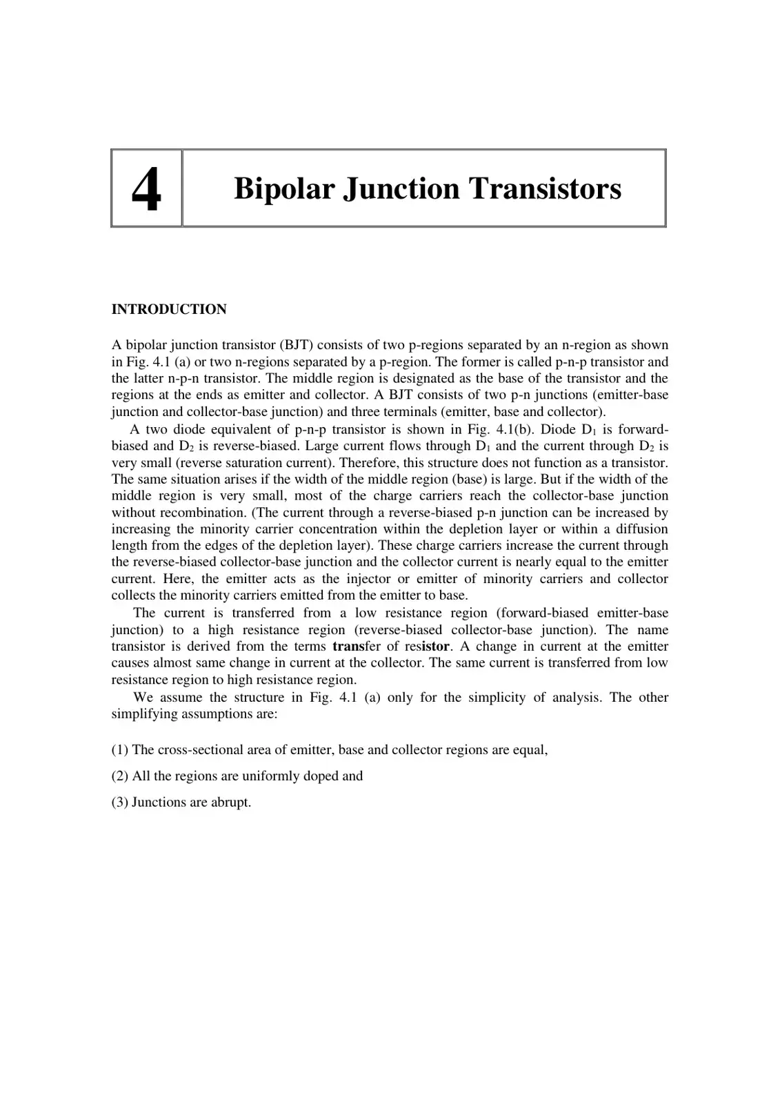 غلاف كتاب Bipolar Junction Transistors