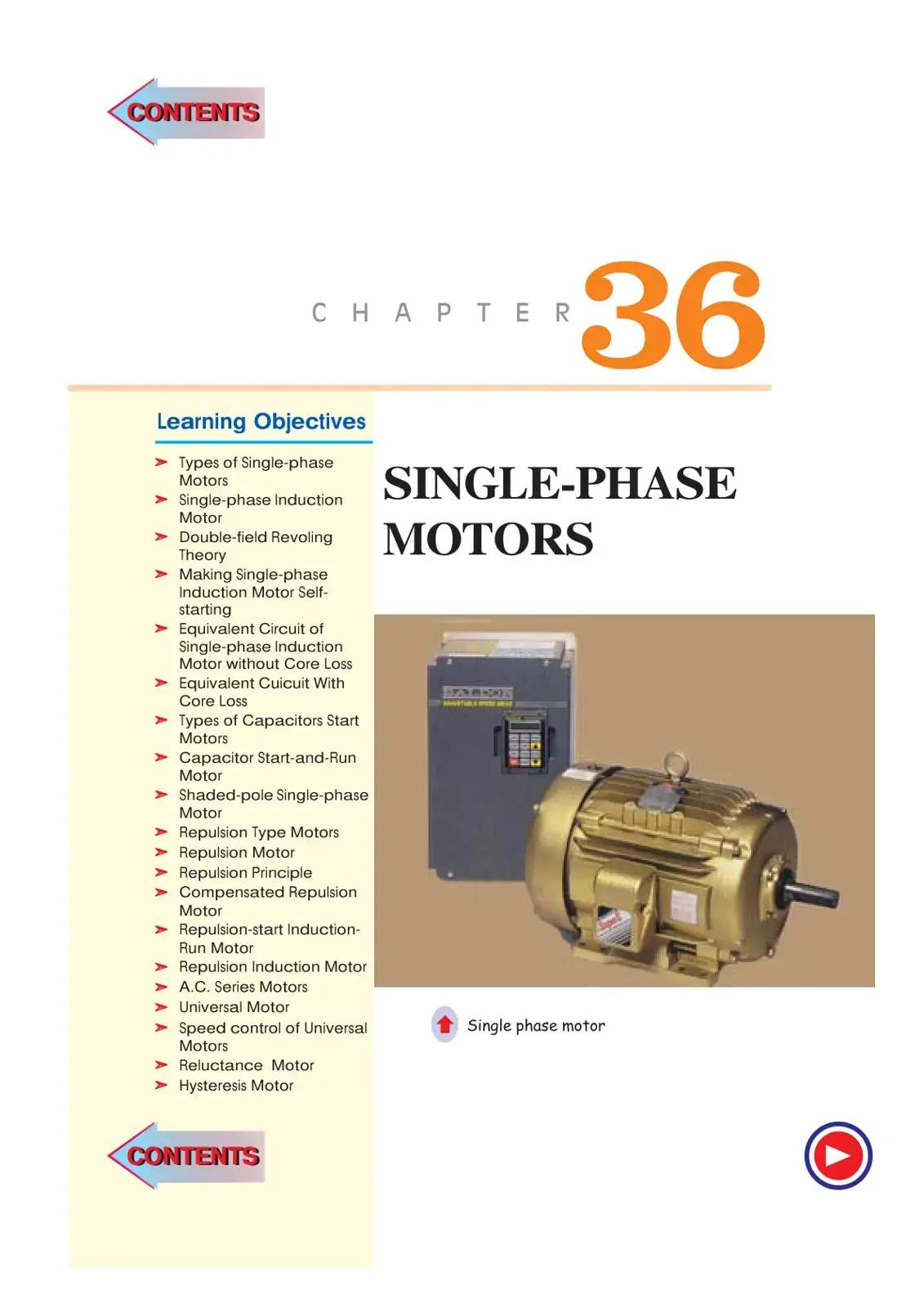 غلاف كتاب Single-Phase Motors