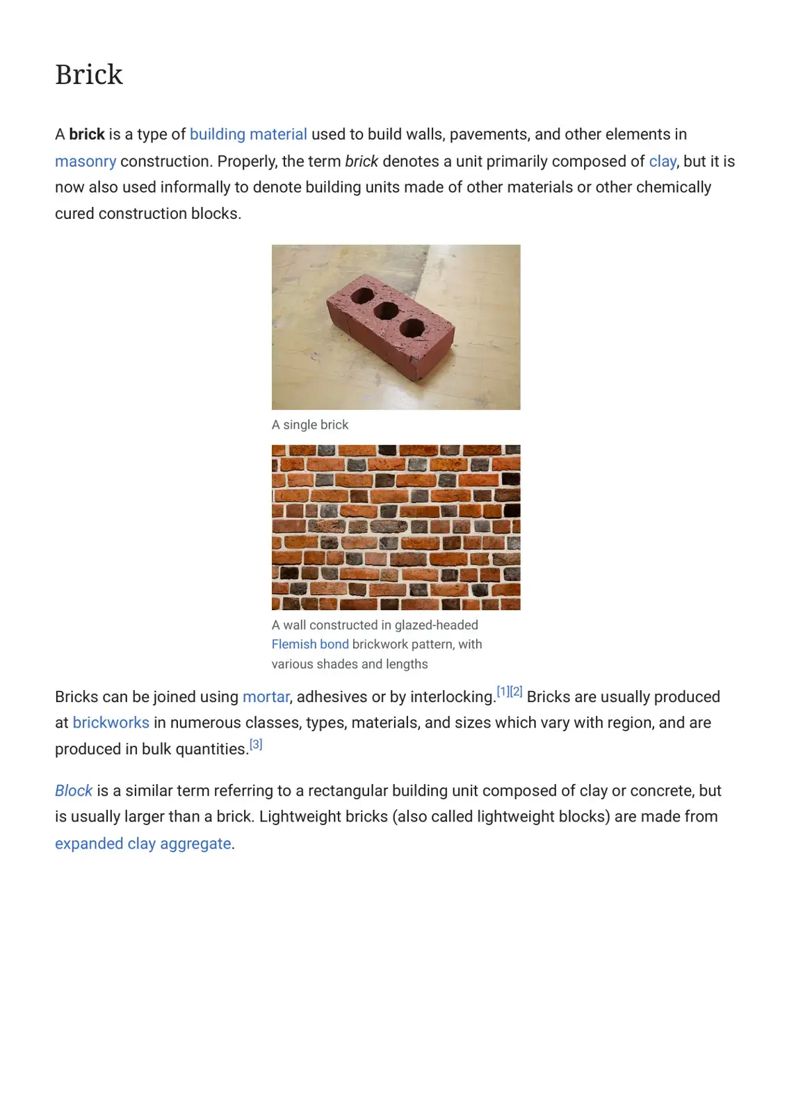 غلاف كتاب The Brick