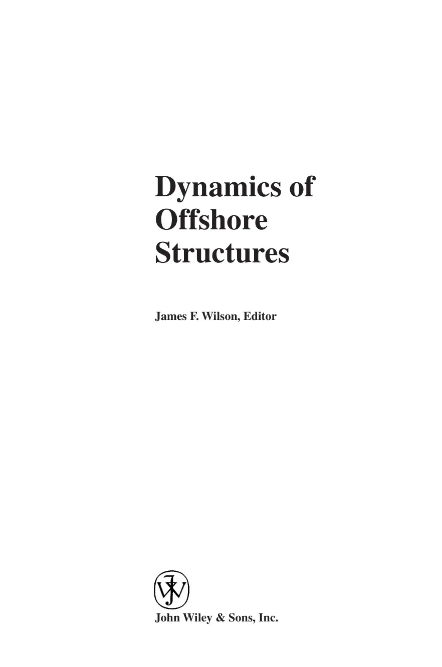 غلاف كتاب Dynamics of Offshore Structures