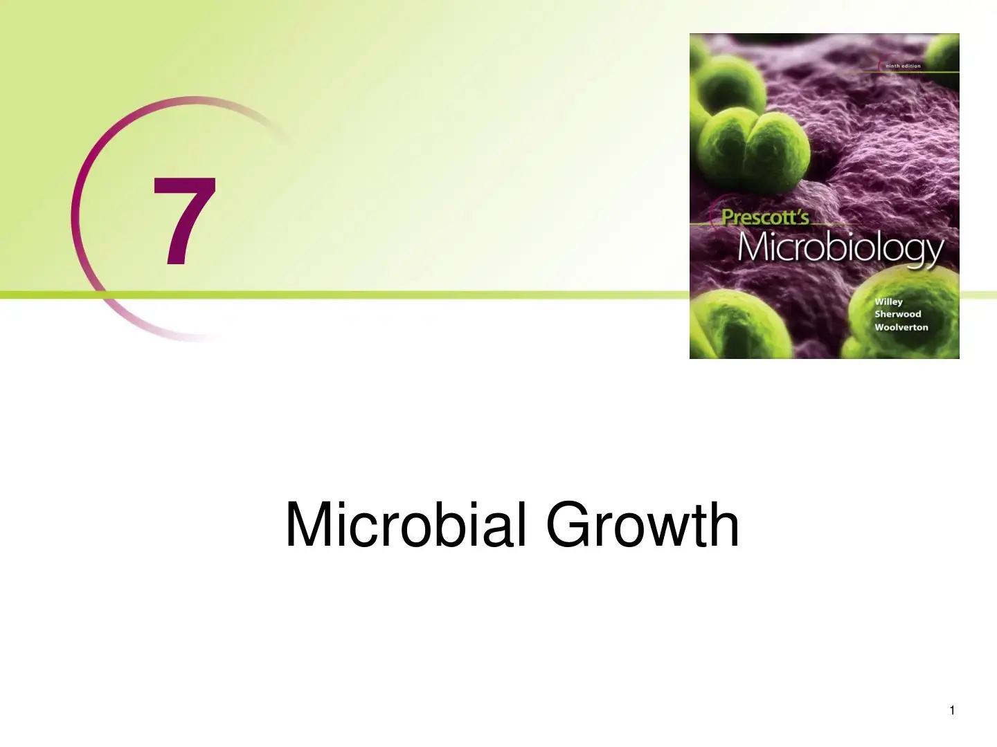 غلاف كتاب Prescott's Microbiology