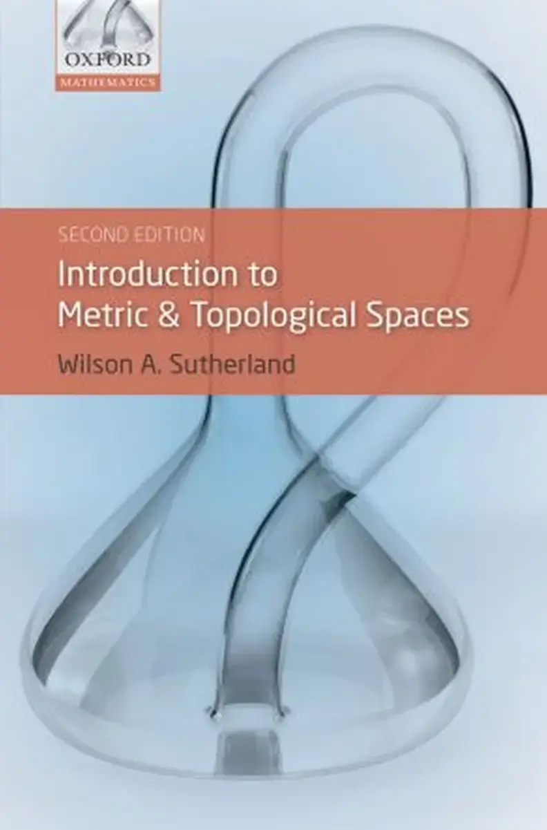 غلاف كتاب Introduction to Metric & Topological Spaces