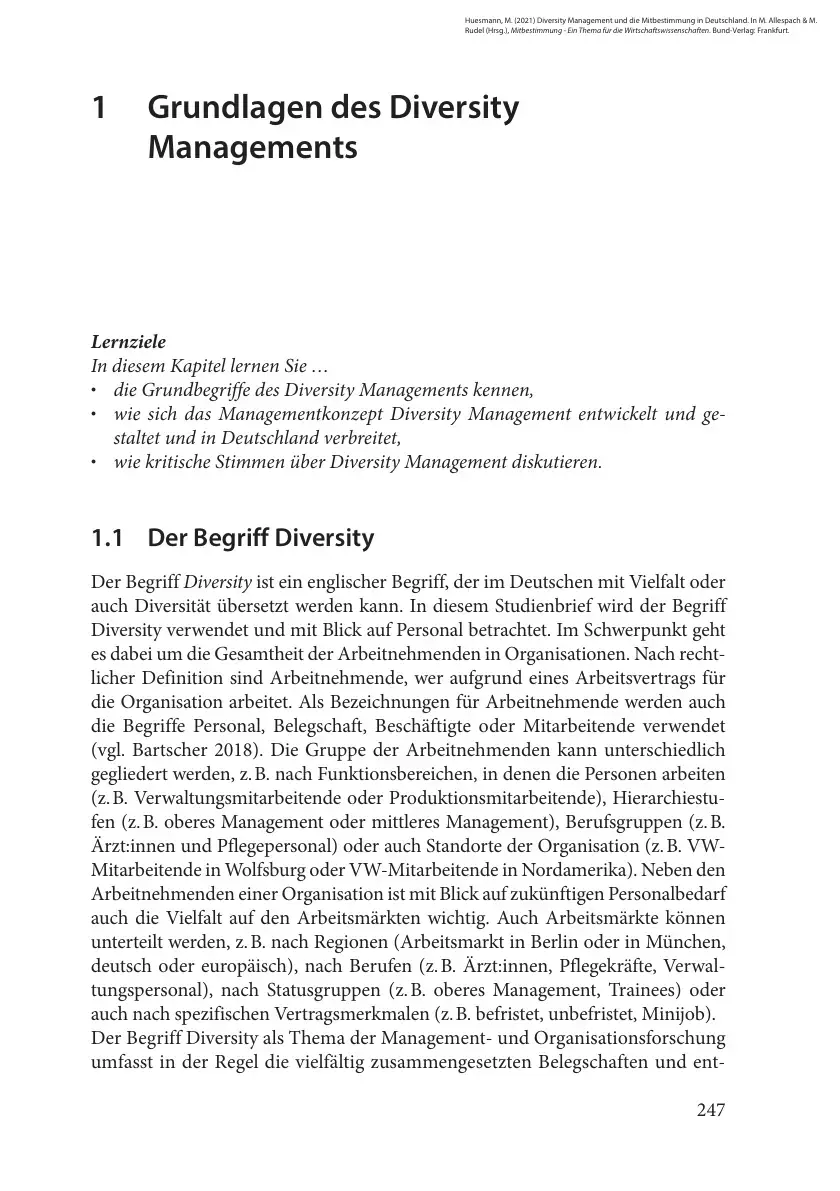 غلاف كتاب Grundlagen des Diversity Managements